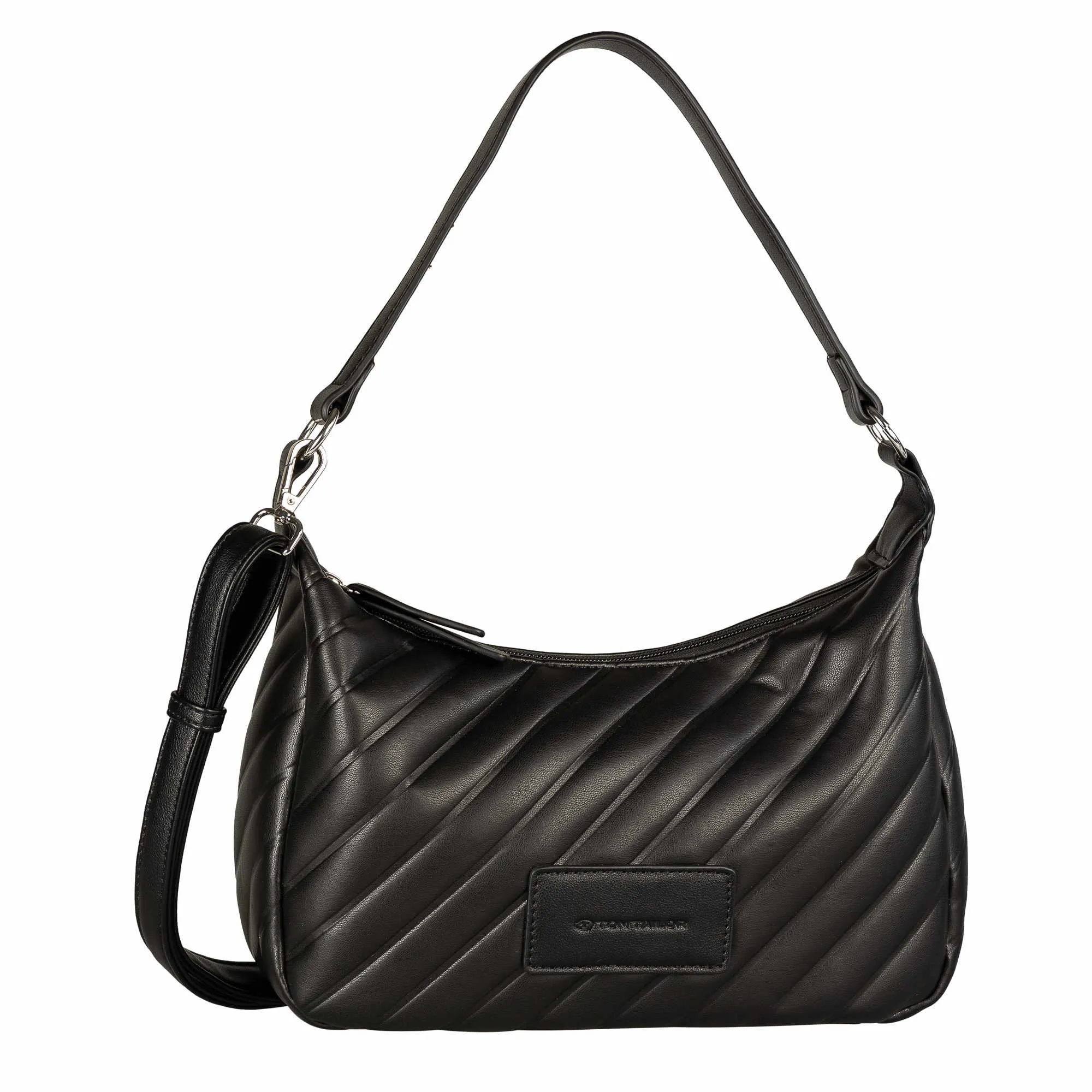 TOM TAILOR Henkeltasche Schwarz Lederimitat TOM TAILOR Henkeltasche Schwarz Lederimitat