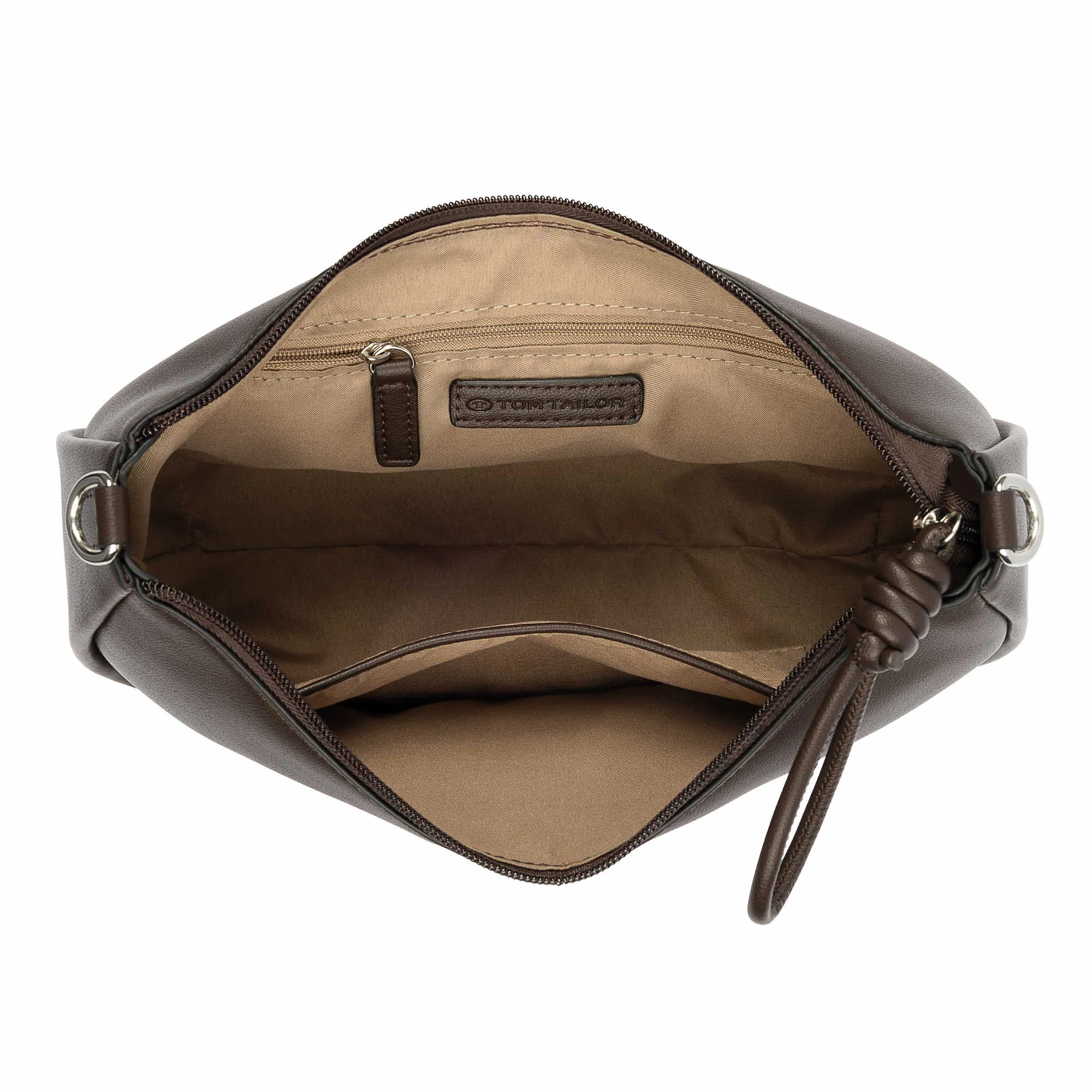 TOM TAILOR Gürteltasche / Bodybag Braun Lederimitat TOM TAILOR Gürteltasche / Bodybag Braun Lederimitat