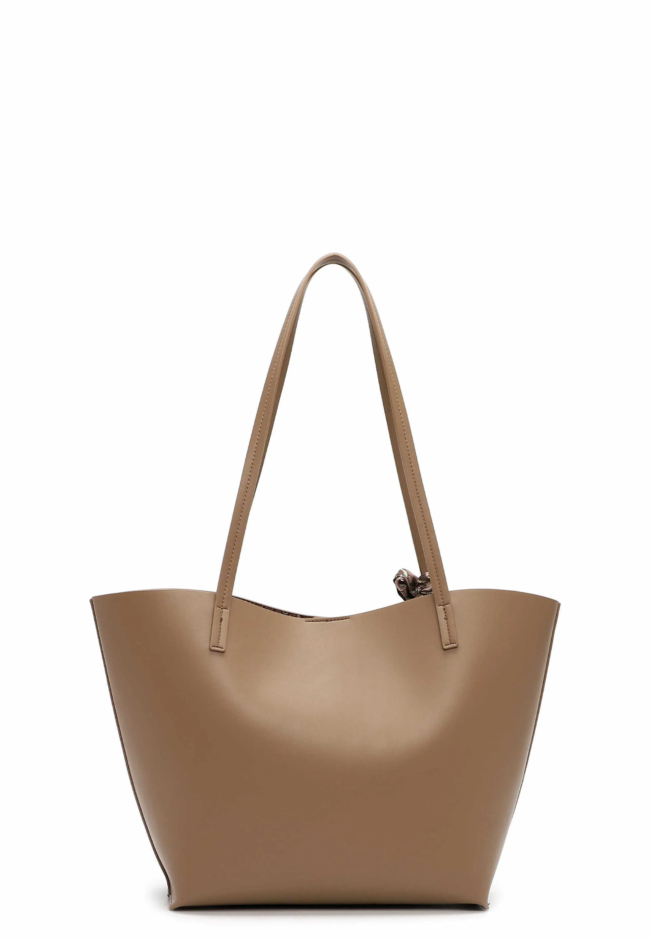 TAMARIS Shopper Taupe Lederimitat TAMARIS Shopper Taupe Lederimitat