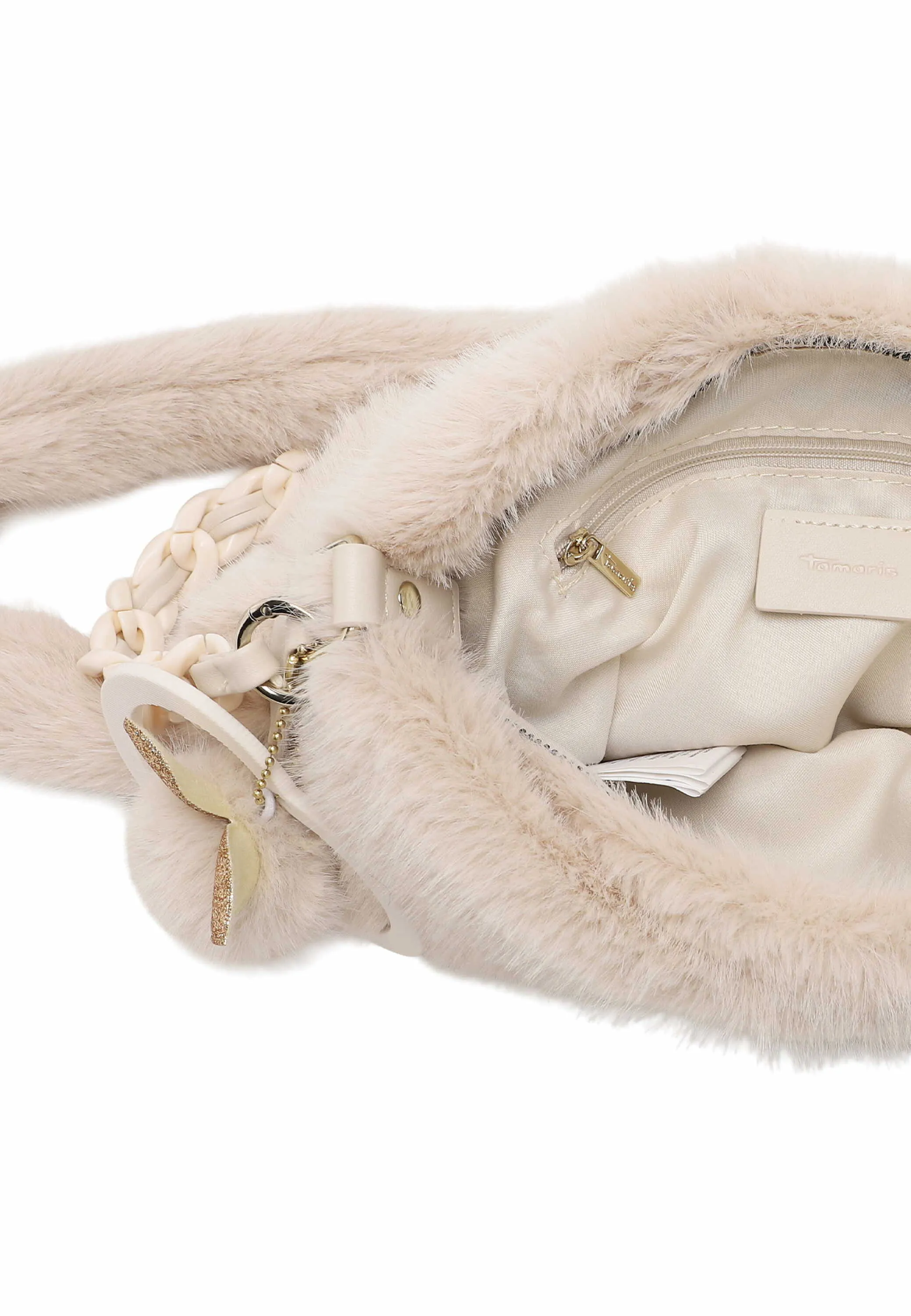 TAMARIS Wintertasche Offwhite Textil TAMARIS Wintertasche Offwhite Textil