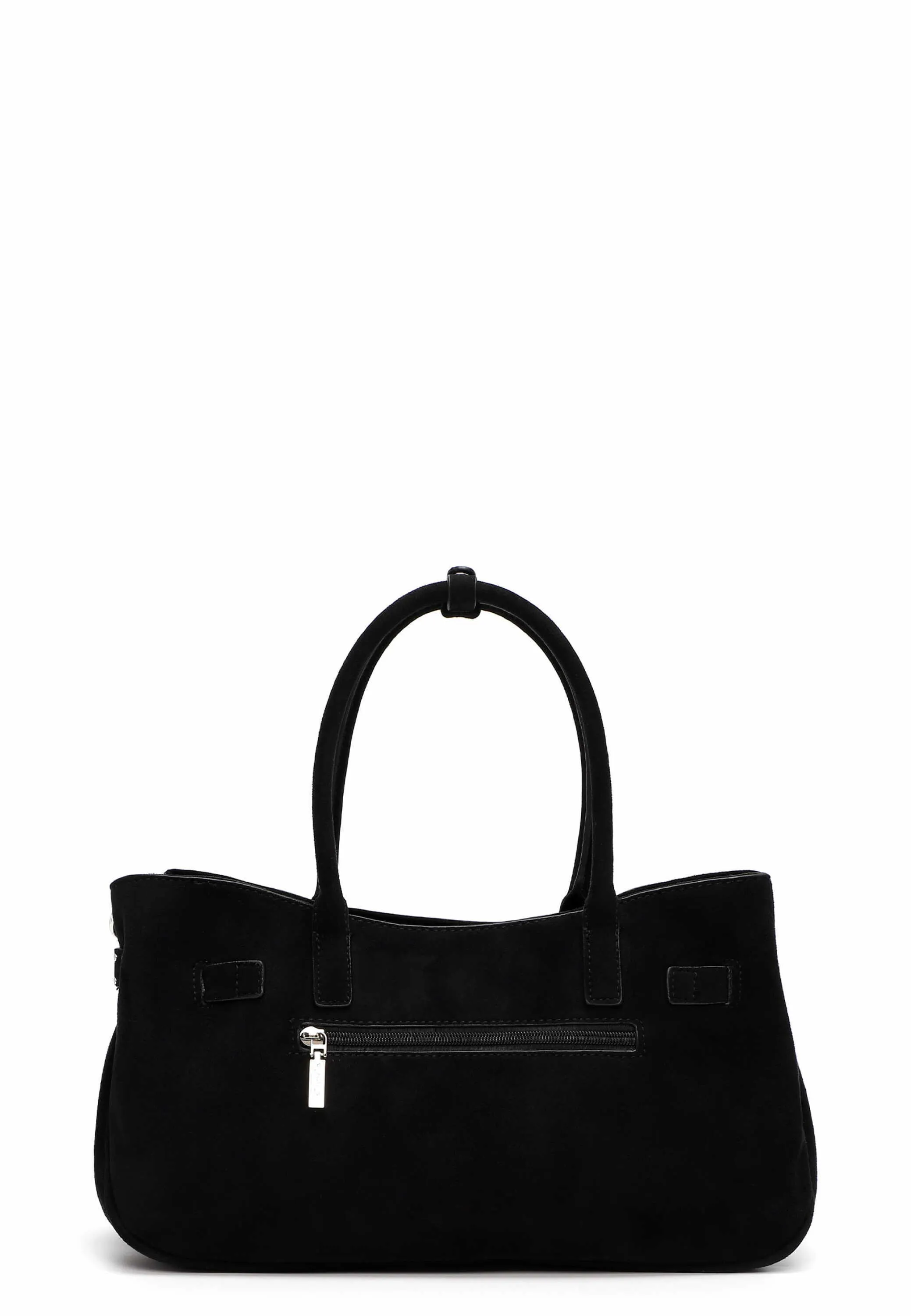 TAMARIS Shopper Schwarz Lederimitat 