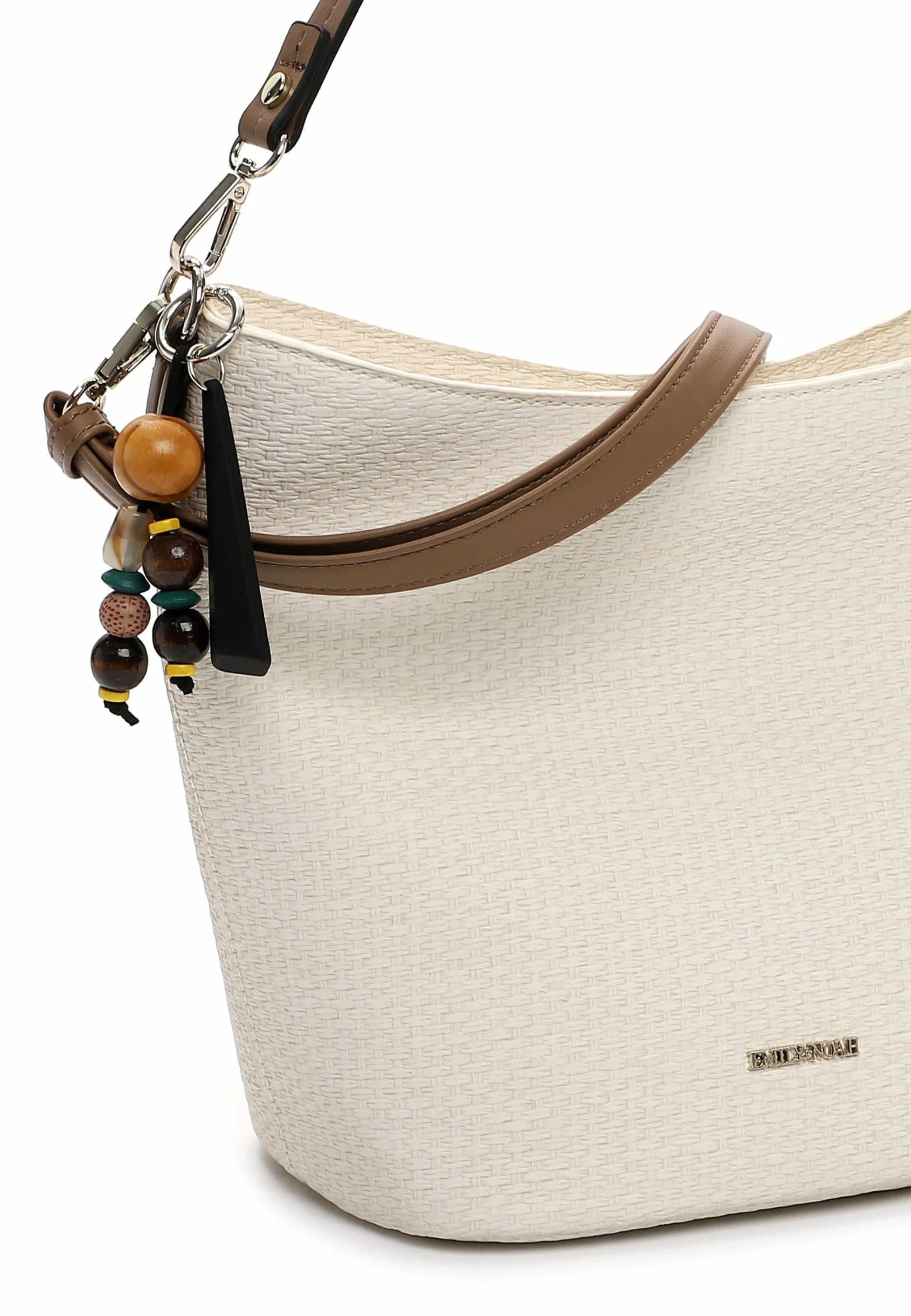 EMILY & NOAH Umhängetasche Offwhite Lederimitat EMILY & NOAH Umhängetasche Offwhite Lederimitat