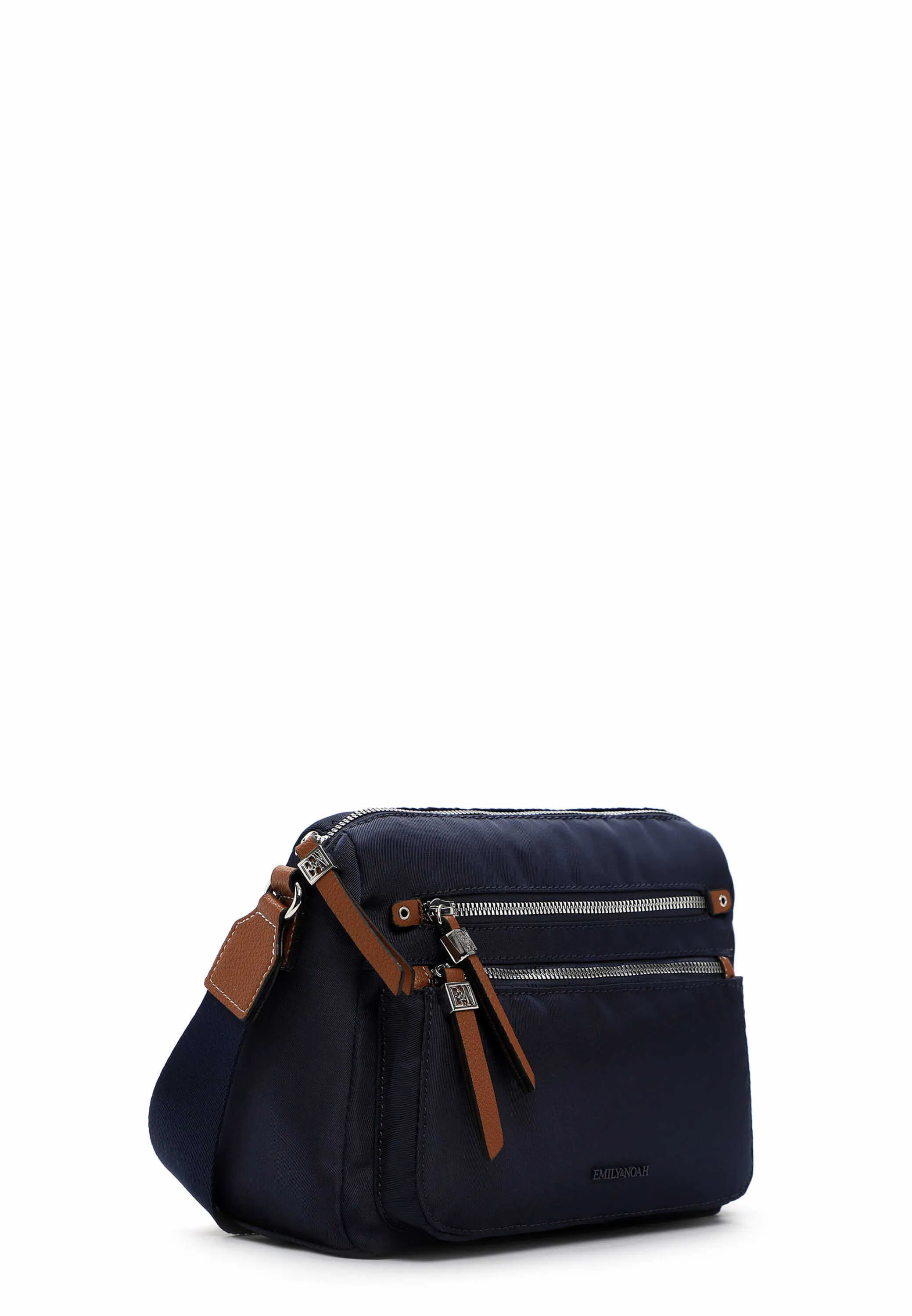 EMILY & NOAH Umhängetasche Blau Textil EMILY & NOAH Umhängetasche Blau Textil