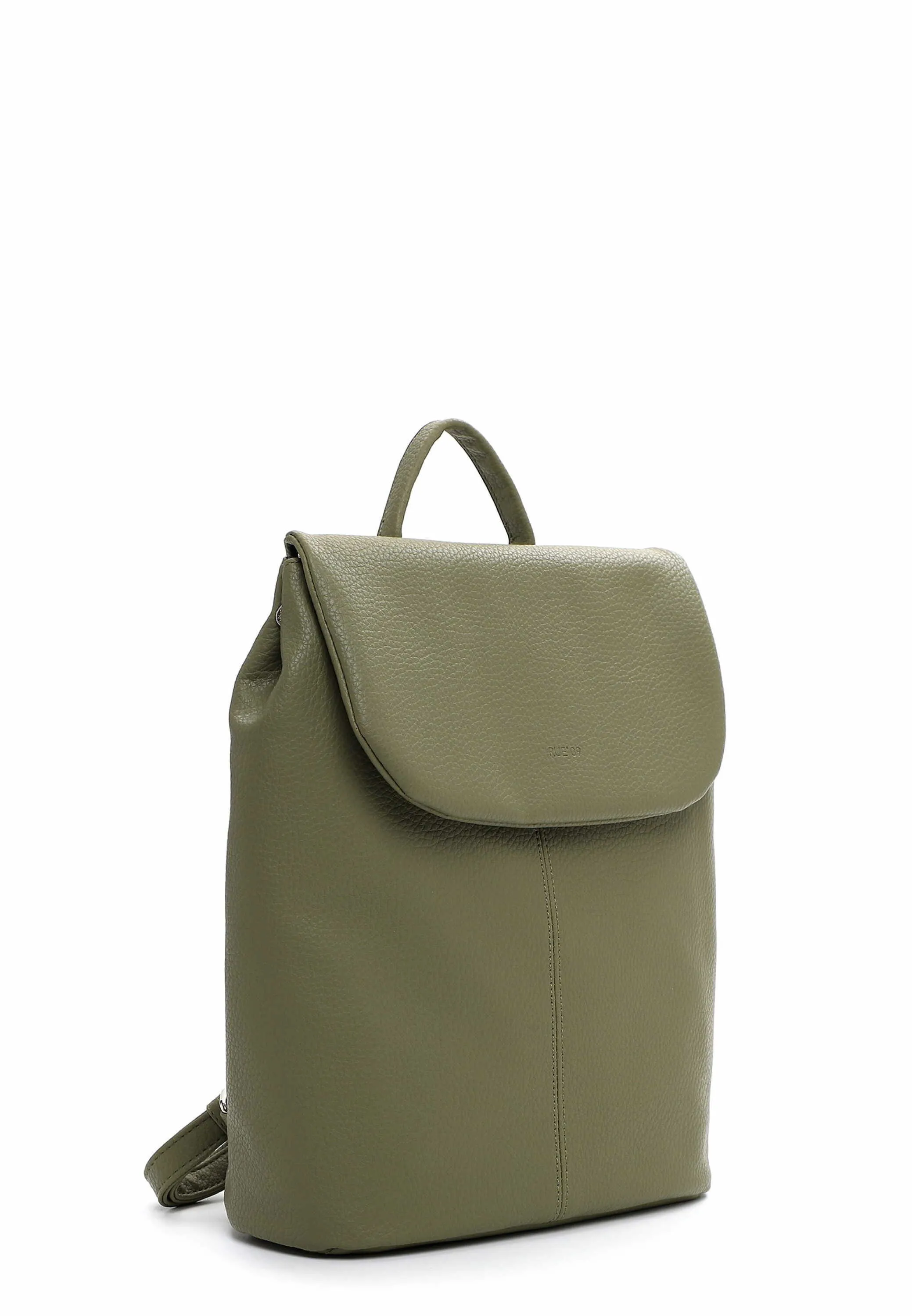 RUE68 Rucksack Khaki Lederimitat RUE68 Rucksack Khaki Lederimitat