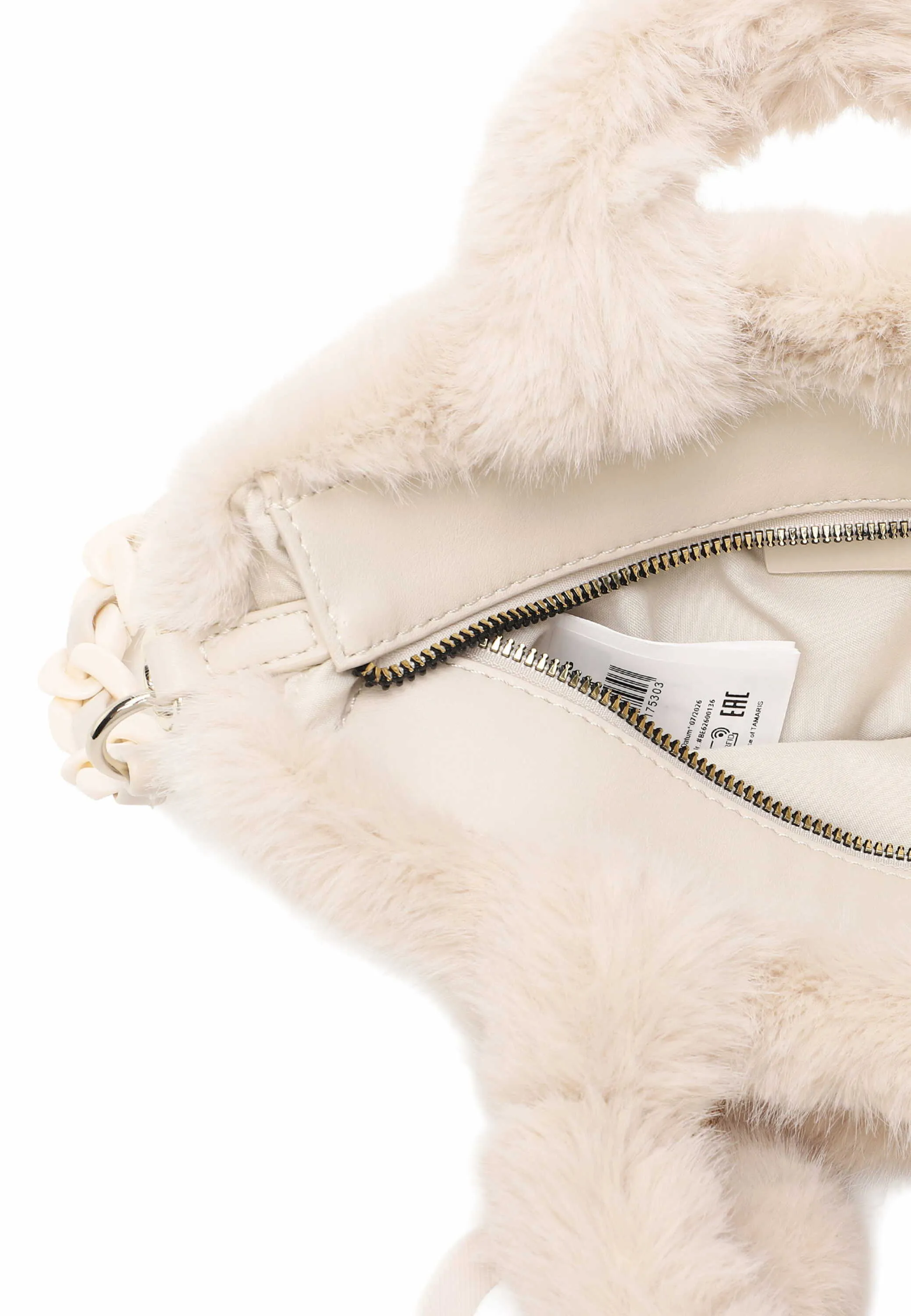 TAMARIS Wintertasche Offwhite Textil TAMARIS Wintertasche Offwhite Textil