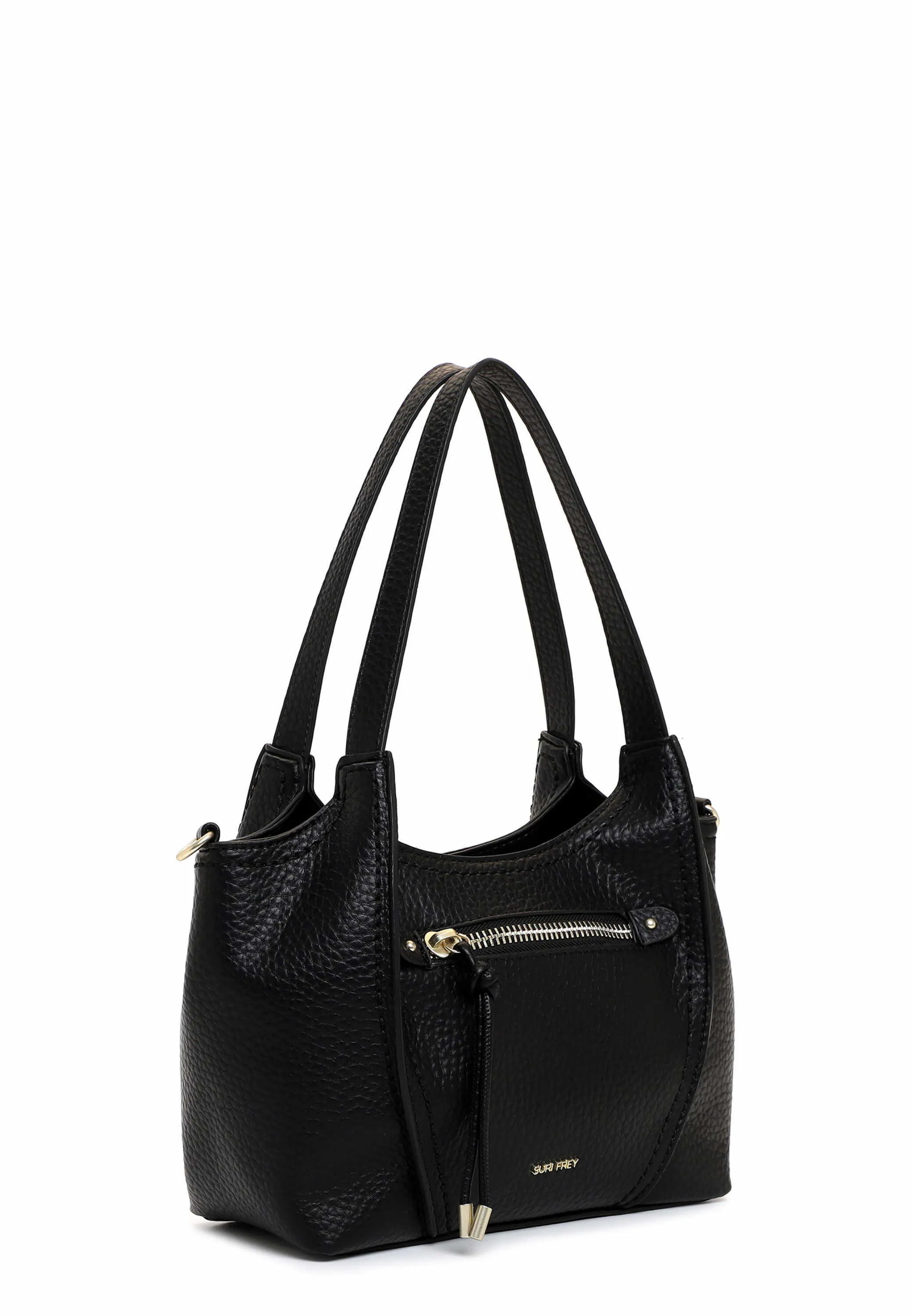 SURI FREY Shopper Schwarz Lederimitat SURI FREY Shopper Schwarz Lederimitat