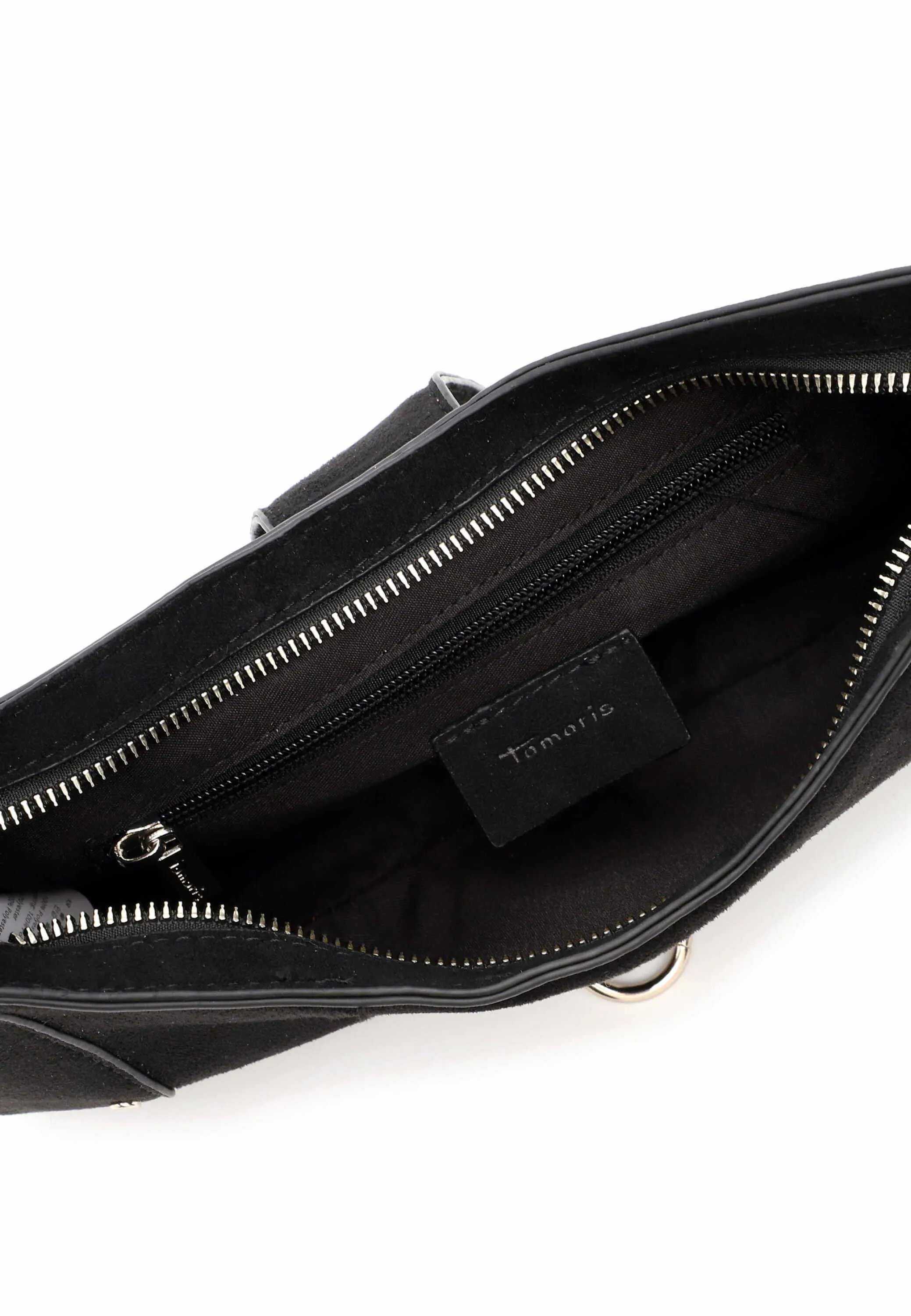 TAMARIS Henkeltasche Schwarz Lederimitat TAMARIS Henkeltasche Schwarz Lederimitat