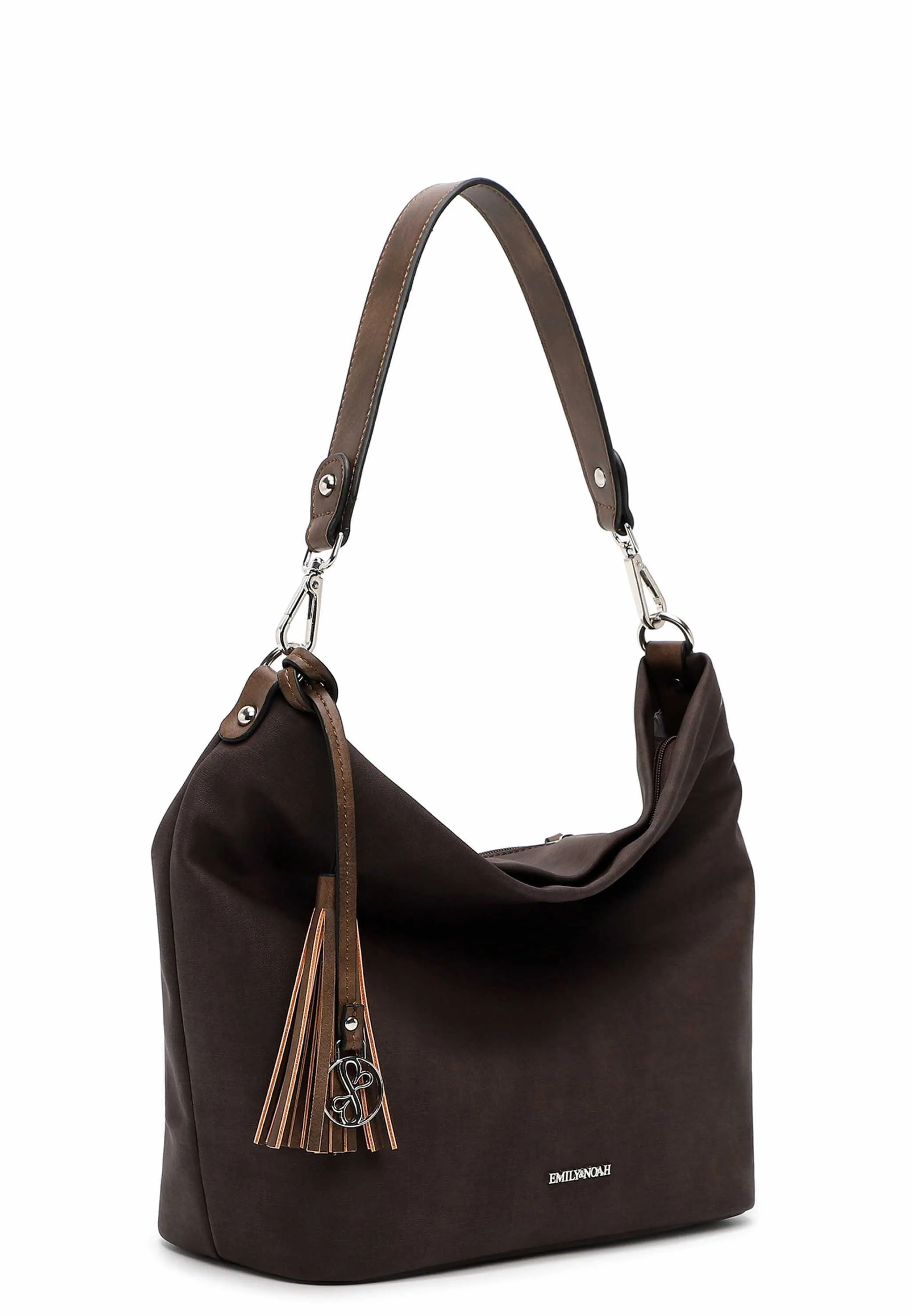 EMILY & NOAH mit Bag in Bag Beuteltasche Braun Lederimitat EMILY & NOAH mit Bag in Bag Beuteltasche Braun Lederimitat
