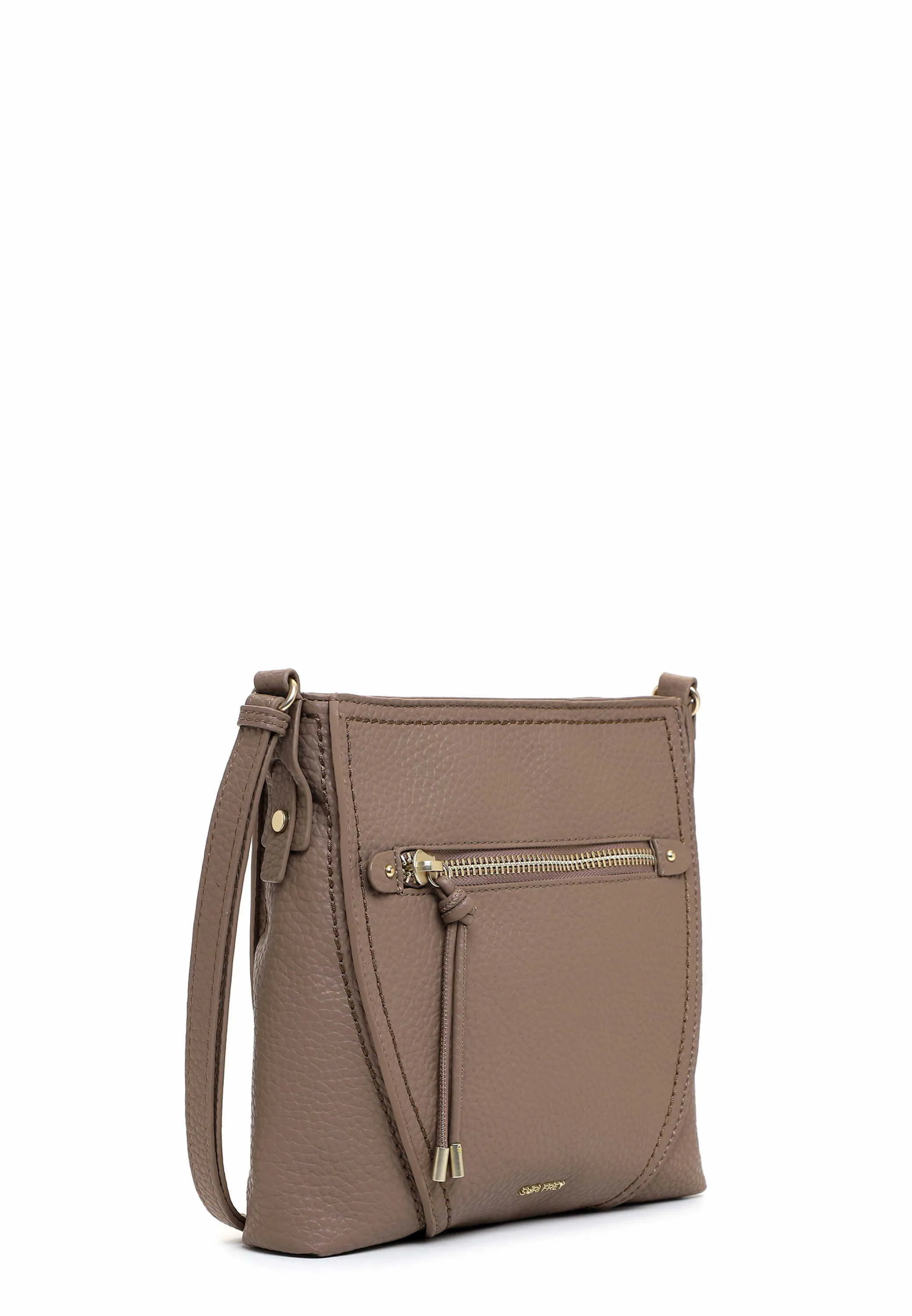 SURI FREY Crossover Taupe Lederimitat 