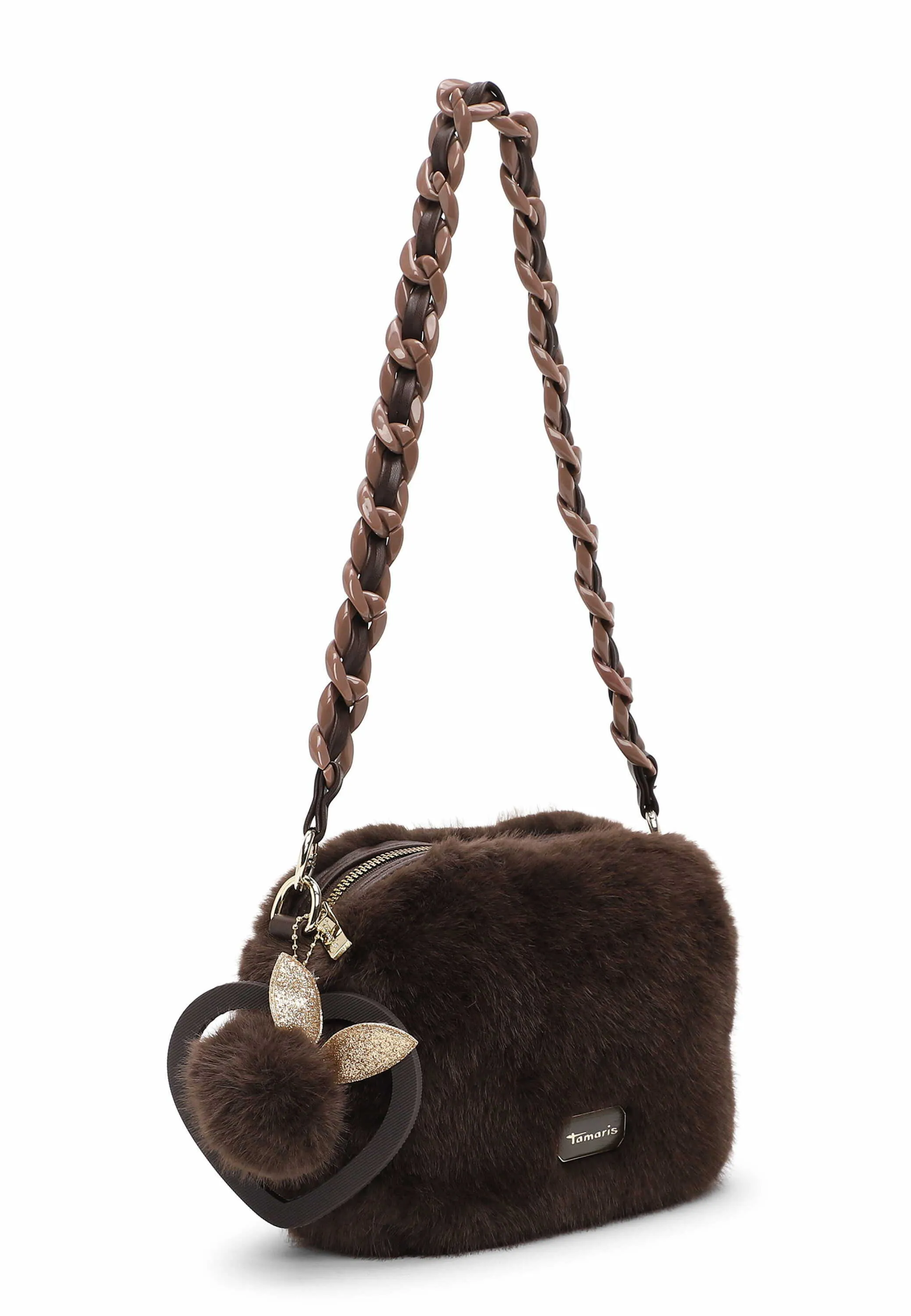 TAMARIS Wintertasche Braun Textil TAMARIS Wintertasche Braun Textil