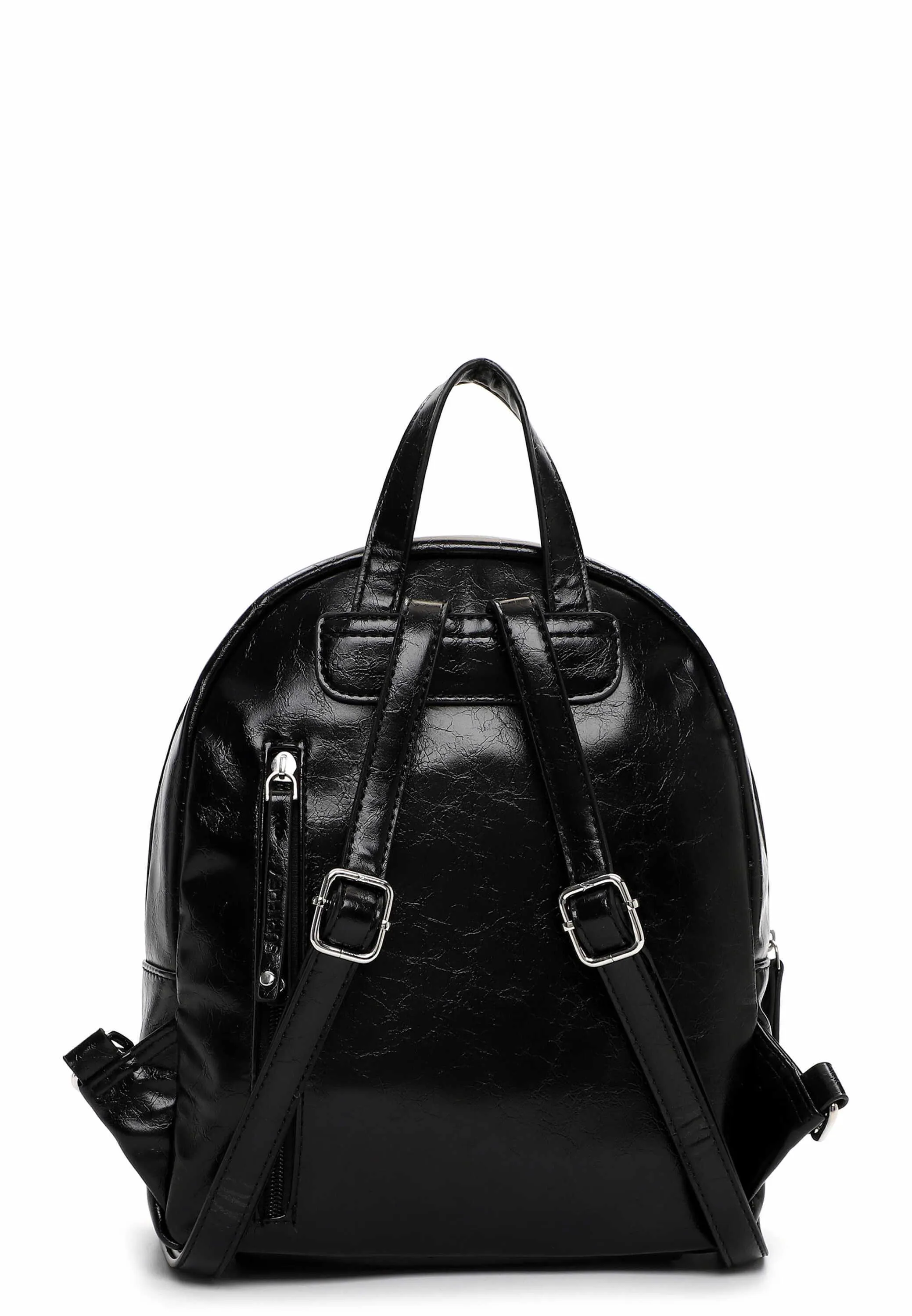SURI FREY Rucksack Schwarz Lederimitat SURI FREY Rucksack Schwarz Lederimitat