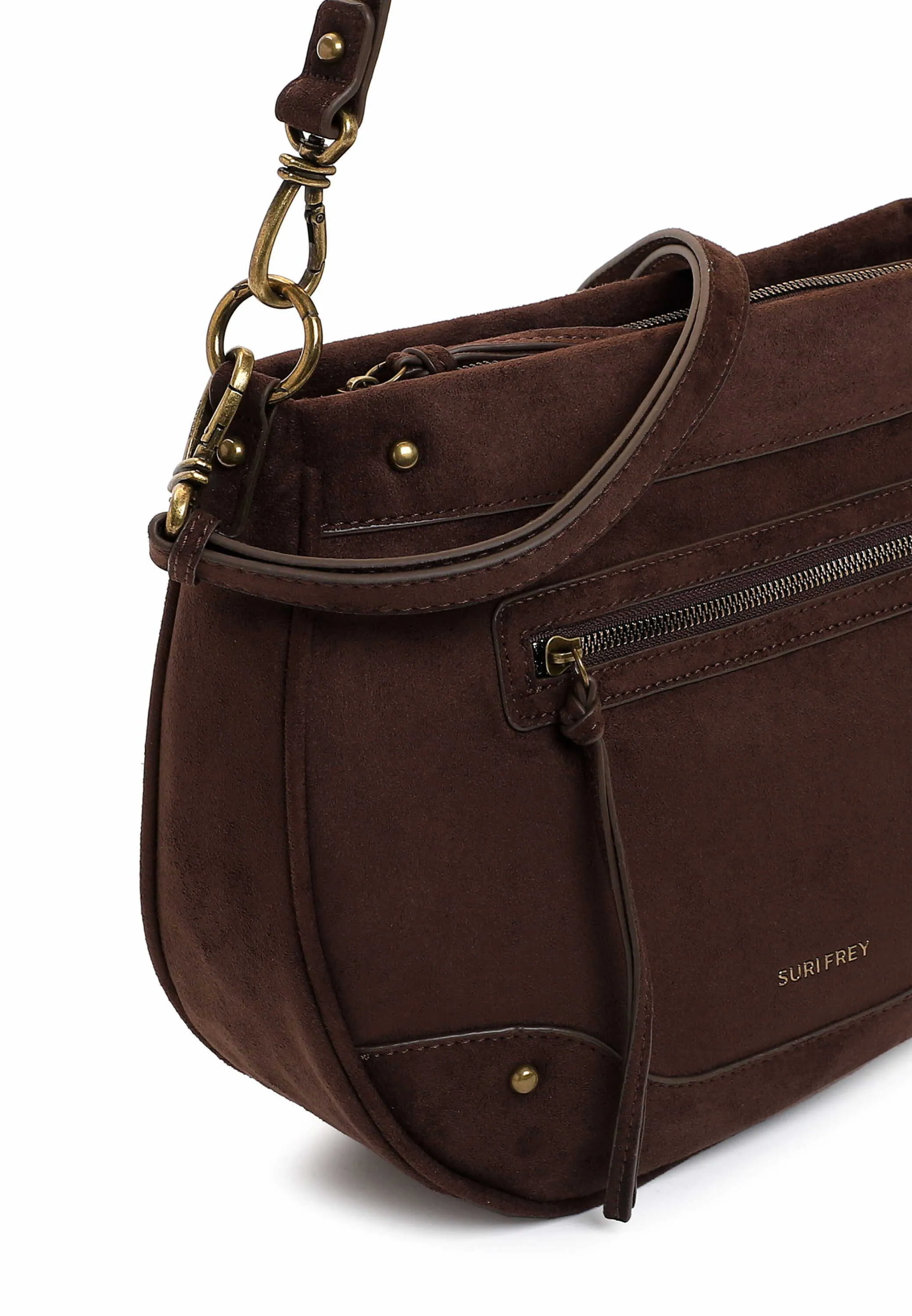 SURI FREY Beuteltasche Braun Lederimitat SURI FREY Beuteltasche Braun Lederimitat
