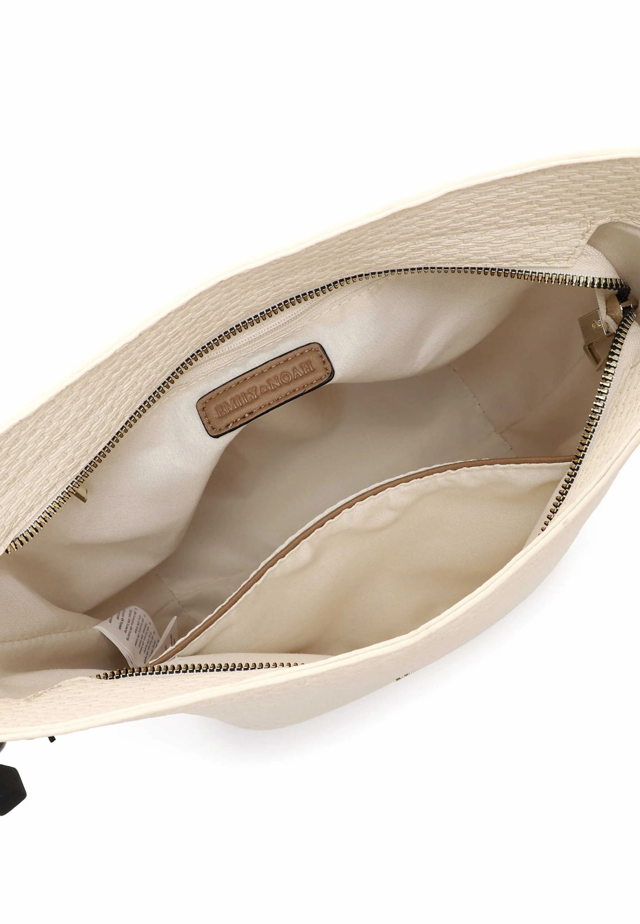 EMILY & NOAH Umhängetasche Offwhite Lederimitat EMILY & NOAH Umhängetasche Offwhite Lederimitat
