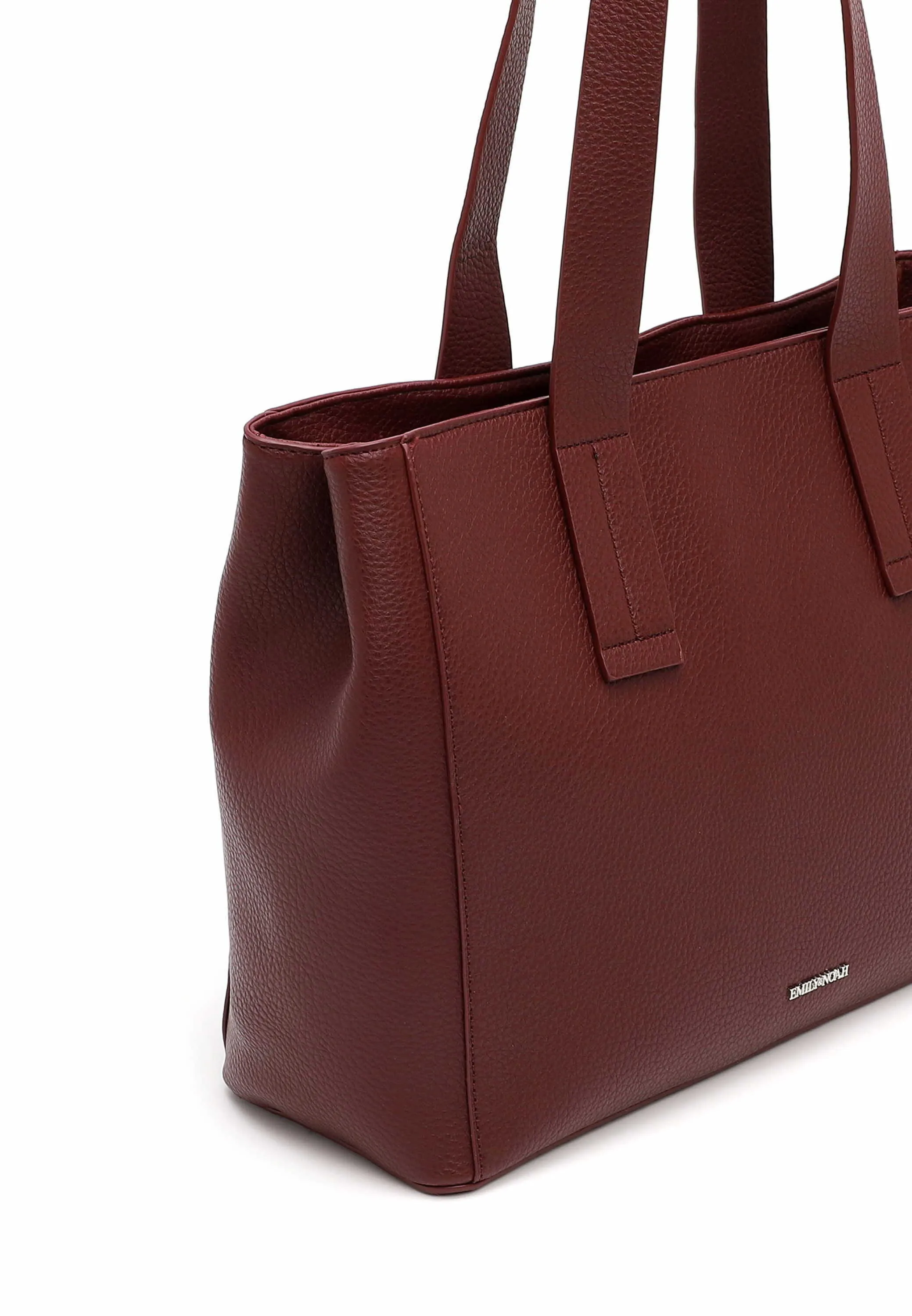 EMILY & NOAH Shopper Bordeau Lederimitat EMILY & NOAH Shopper Bordeau Lederimitat