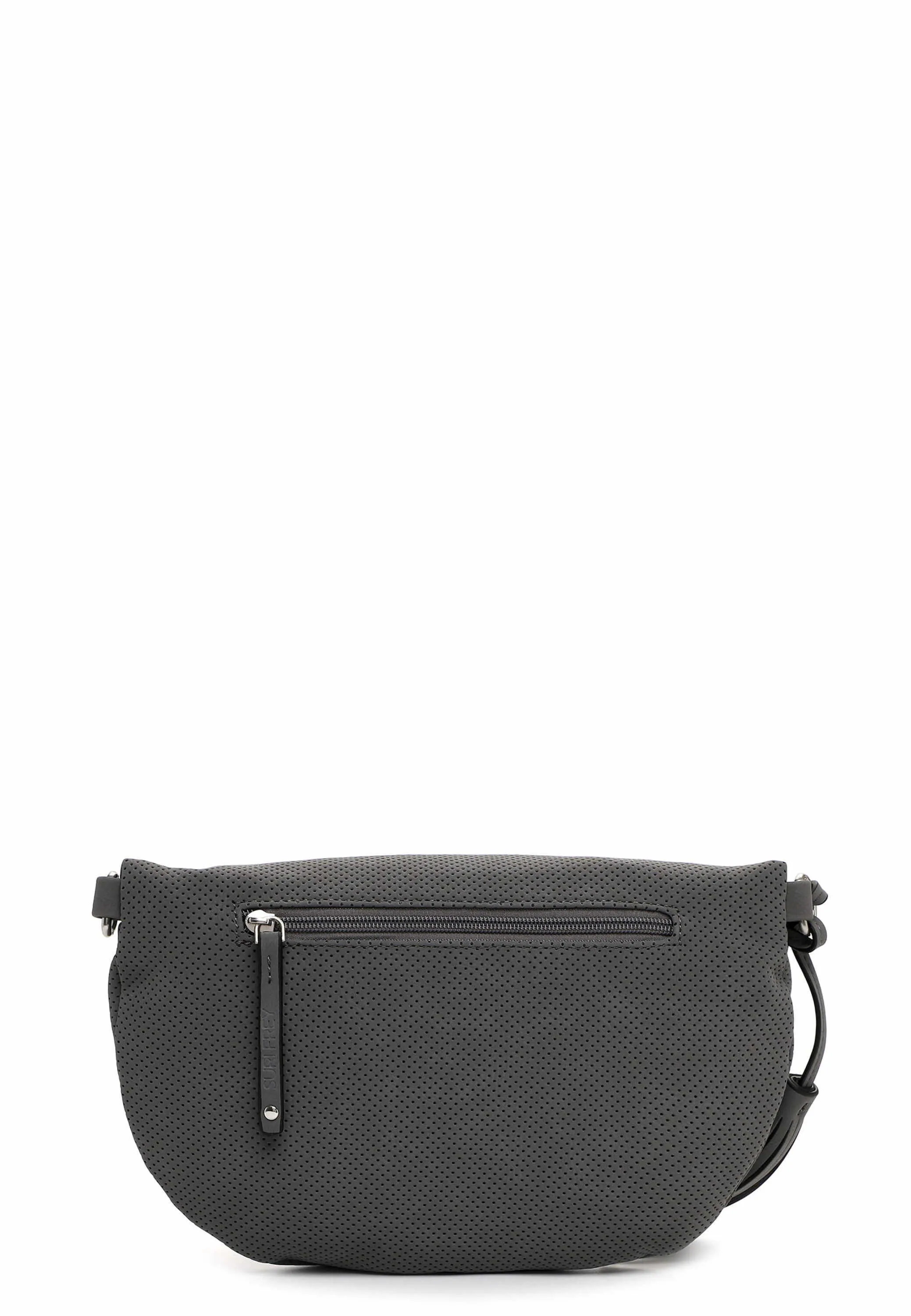 SURI FREY Gürteltasche / Bodybag Grau Lederimitat SURI FREY Gürteltasche / Bodybag Grau Lederimitat
