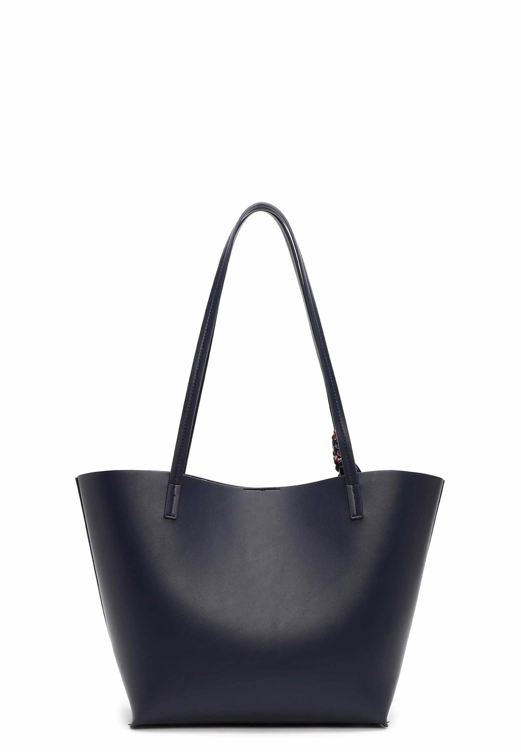 TAMARIS Shopper Blau Lederimitat 