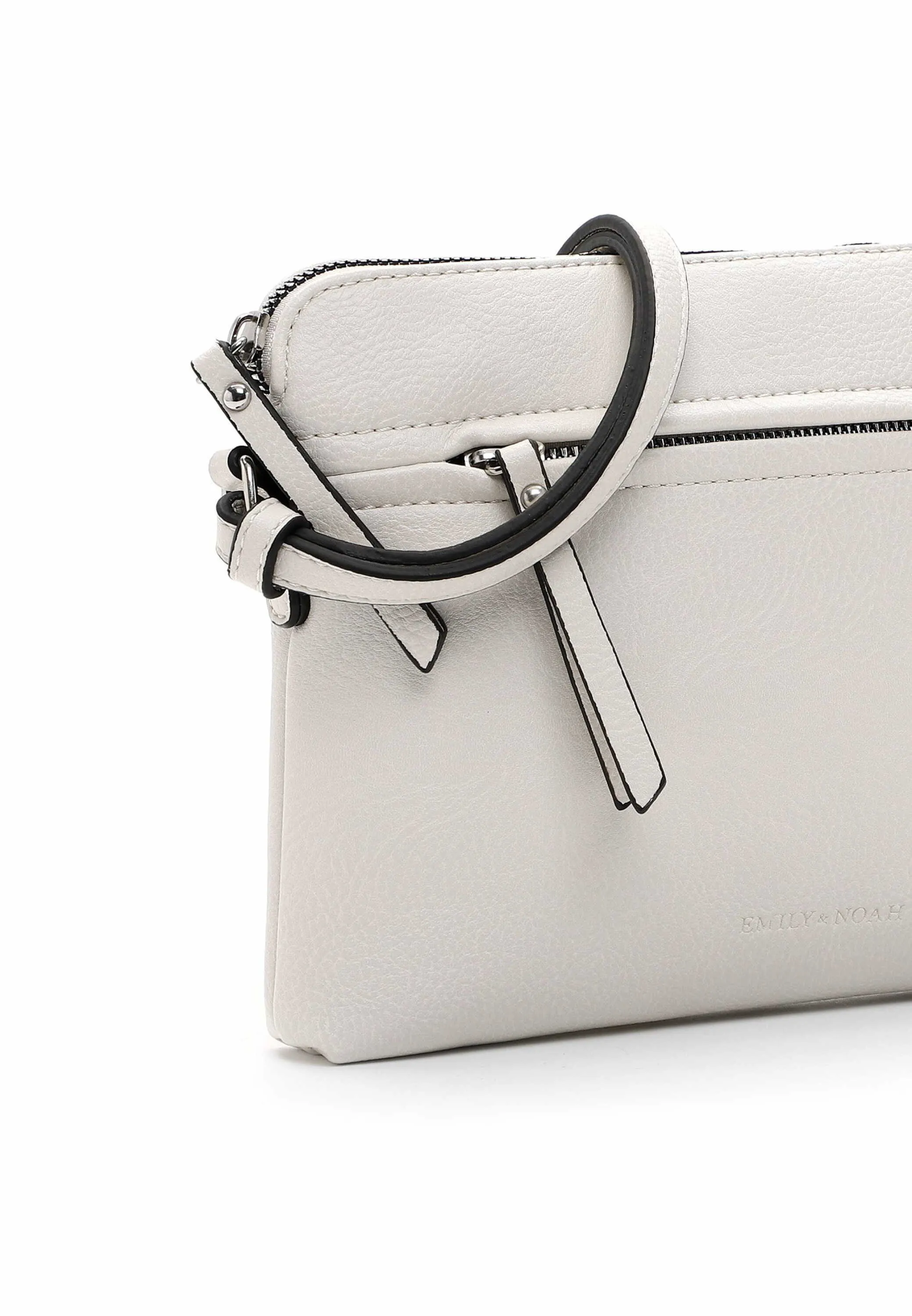 EMILY & NOAH Umhängetasche Offwhite Lederimitat EMILY & NOAH Umhängetasche Offwhite Lederimitat