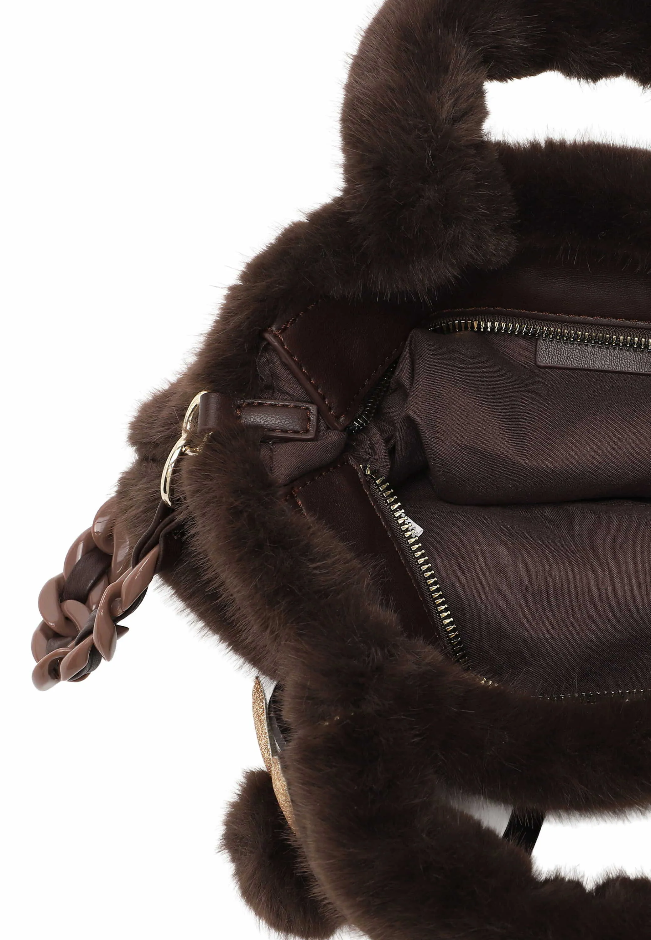 TAMARIS Wintertasche Braun Textil TAMARIS Wintertasche Braun Textil