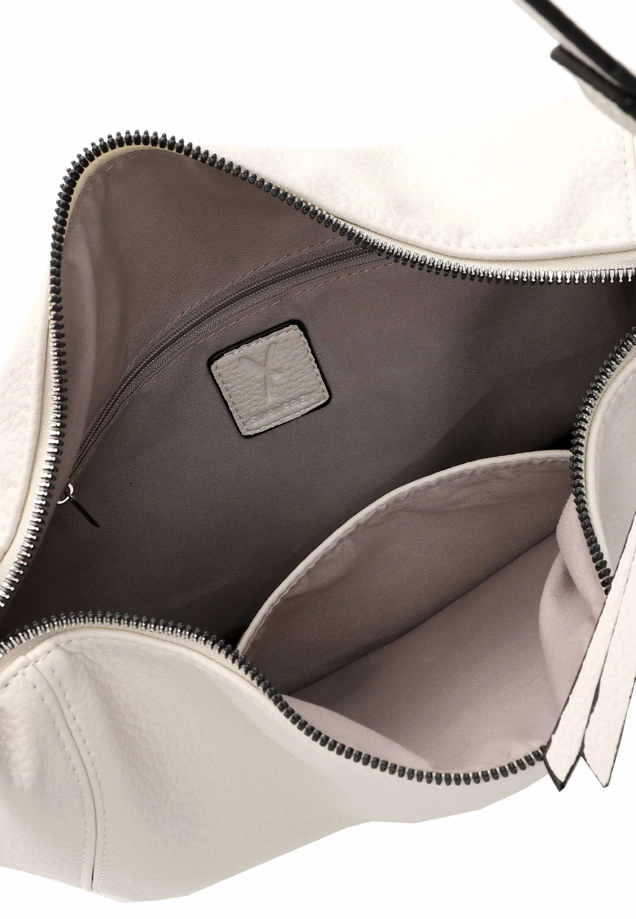 SURI FREY Beuteltasche Offwhite Lederimitat SURI FREY Beuteltasche Offwhite Lederimitat