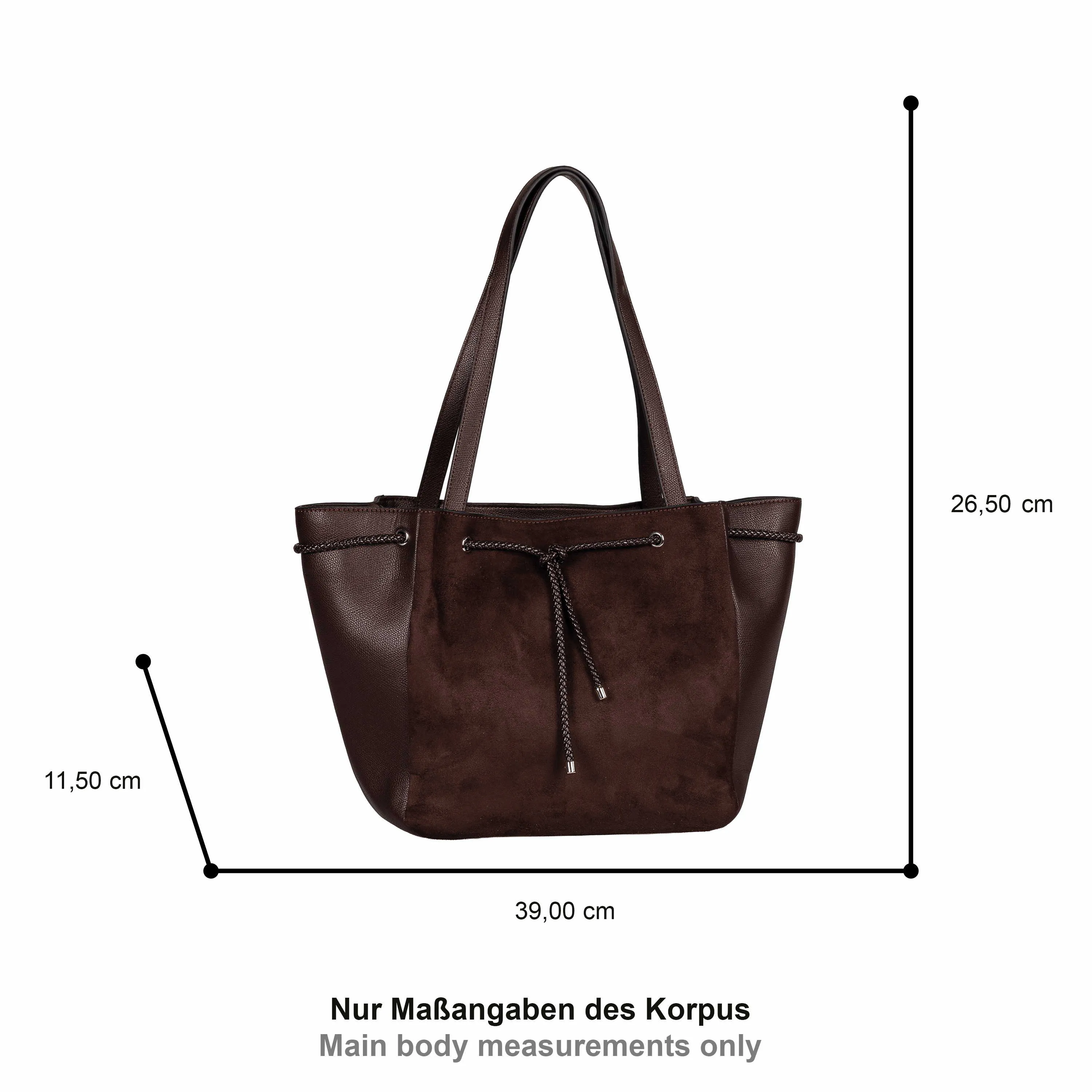 GABOR Shopper Braun Lederimitat GABOR Shopper Braun Lederimitat