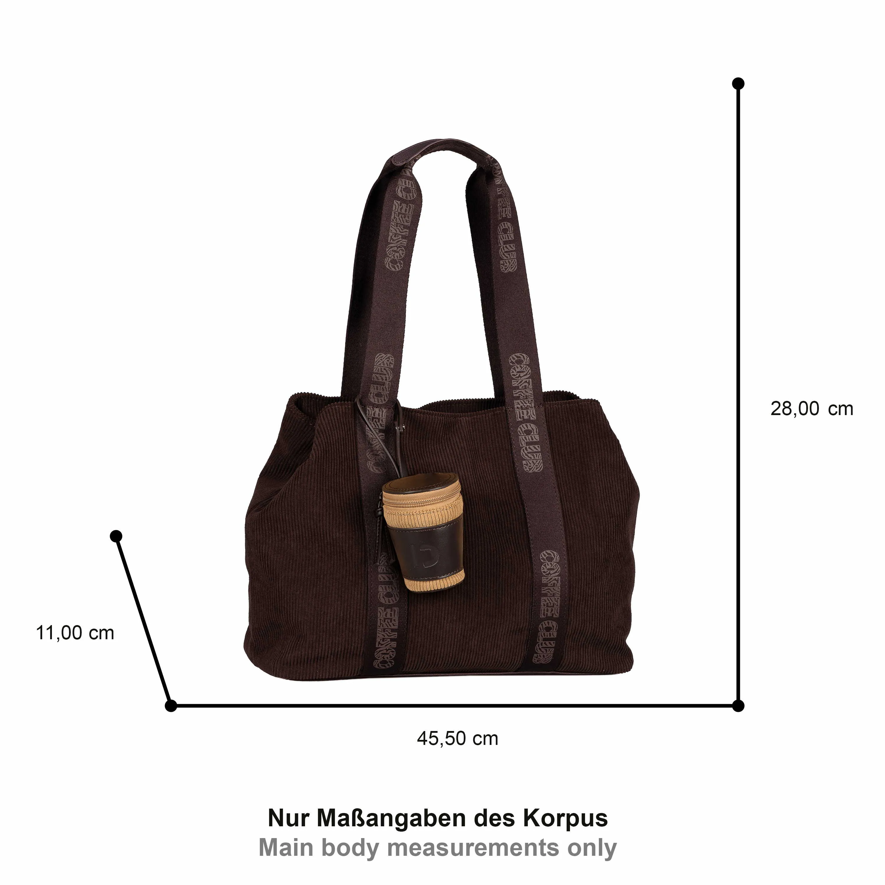 TOM TAILOR Shopper Braun Lederimitat TOM TAILOR Shopper Braun Lederimitat
