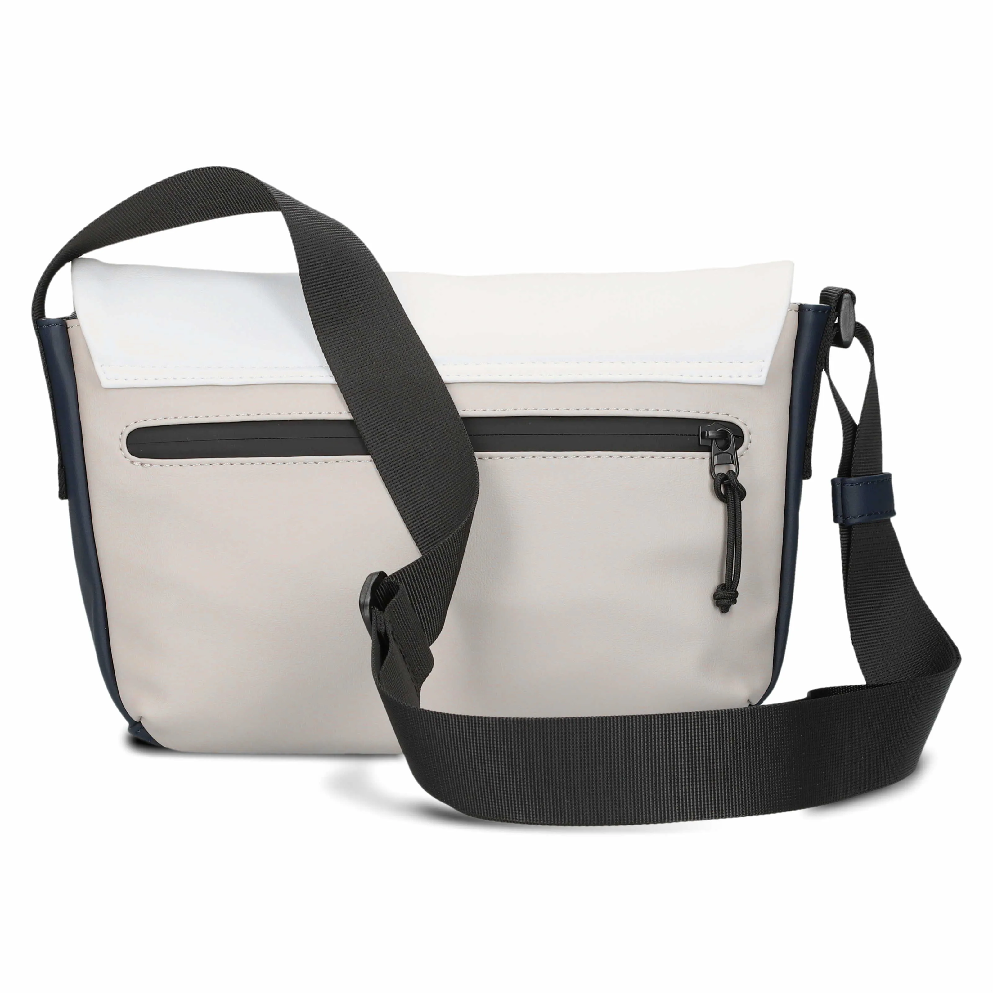 ZWEI Sportliche Handtasche Weiss Lederimitat ZWEI Sportliche Handtasche Weiss Lederimitat