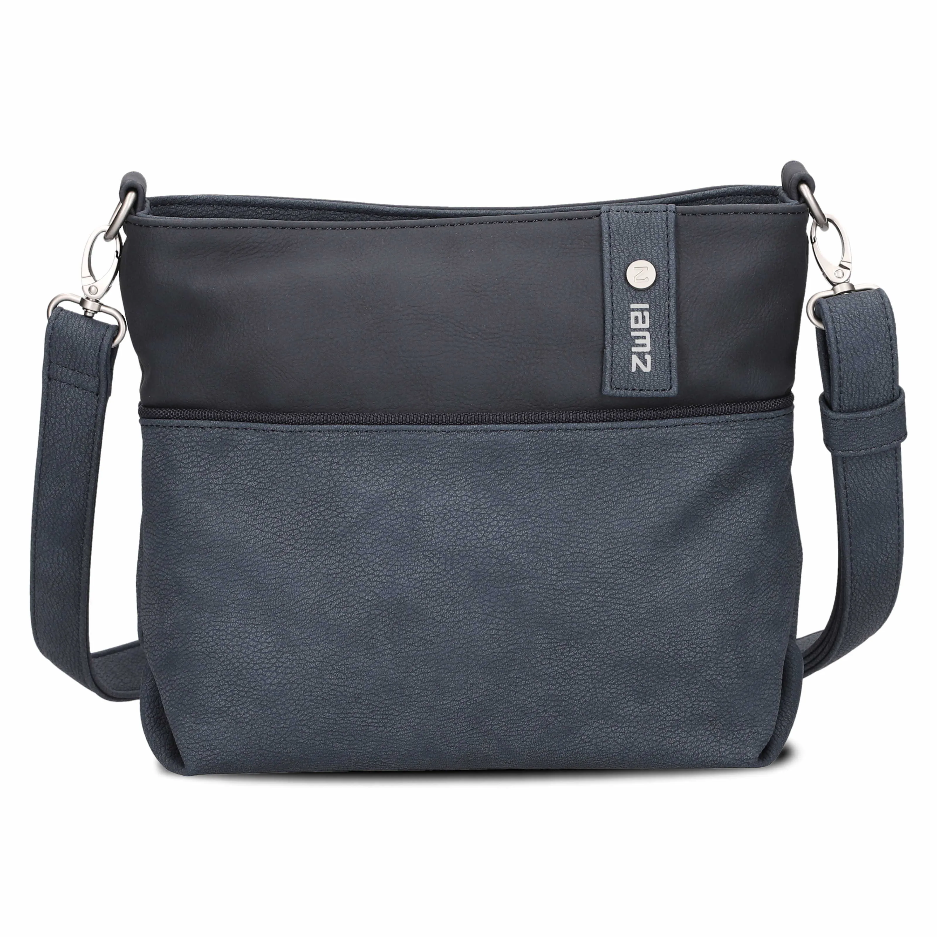 ZWEI Jana Beuteltasche Blau Lederimitat ZWEI Jana Beuteltasche Blau Lederimitat