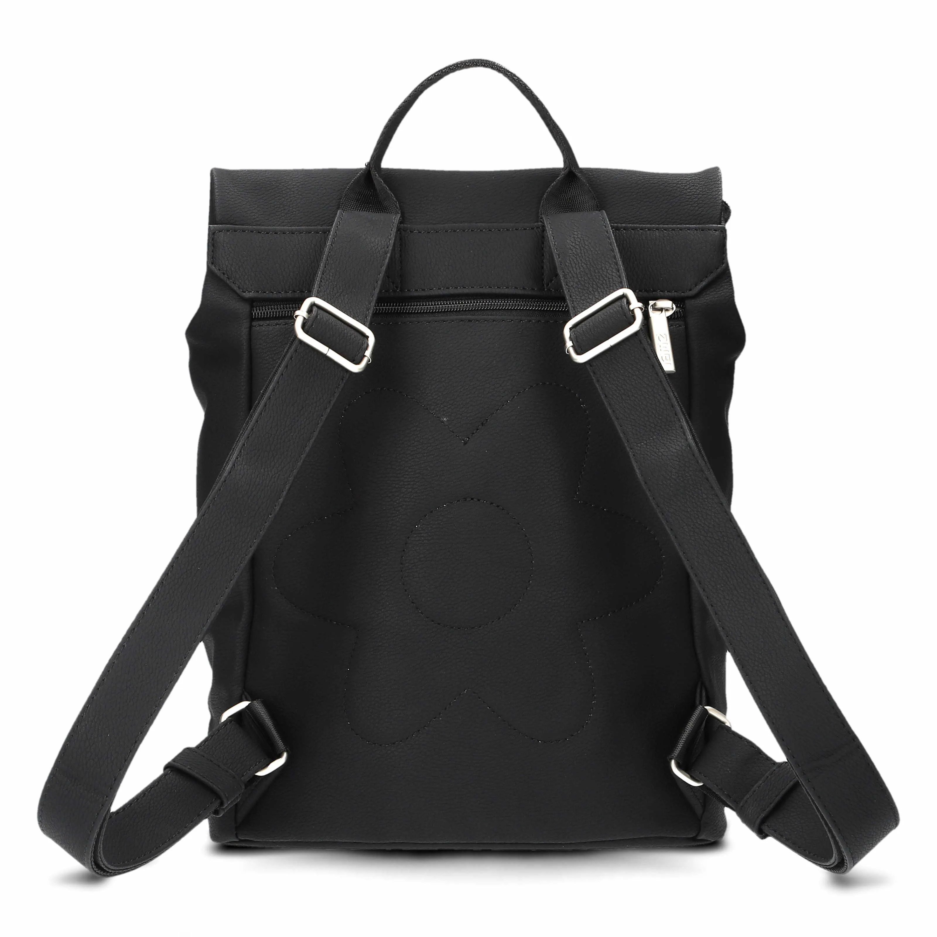 ZWEI Rucksack Schwarz Lederimitat ZWEI Rucksack Schwarz Lederimitat