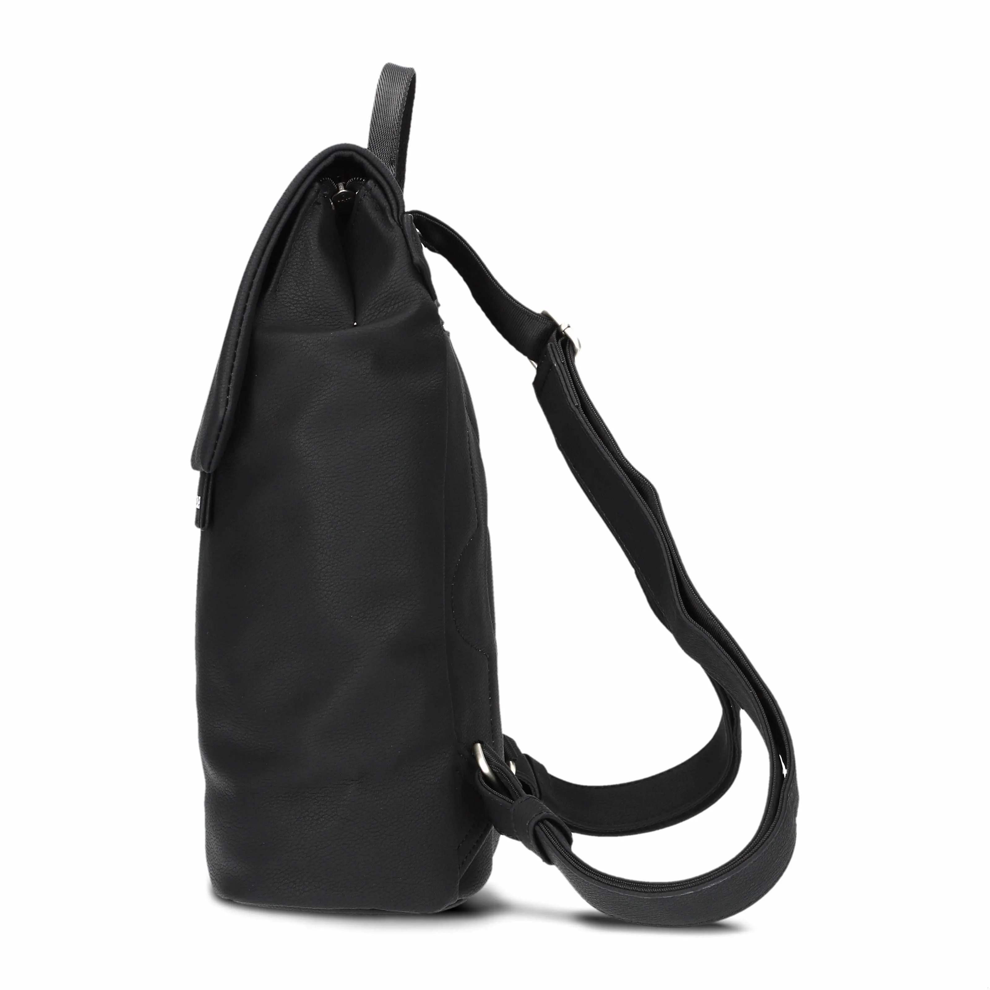 ZWEI Rucksack Schwarz Lederimitat ZWEI Rucksack Schwarz Lederimitat