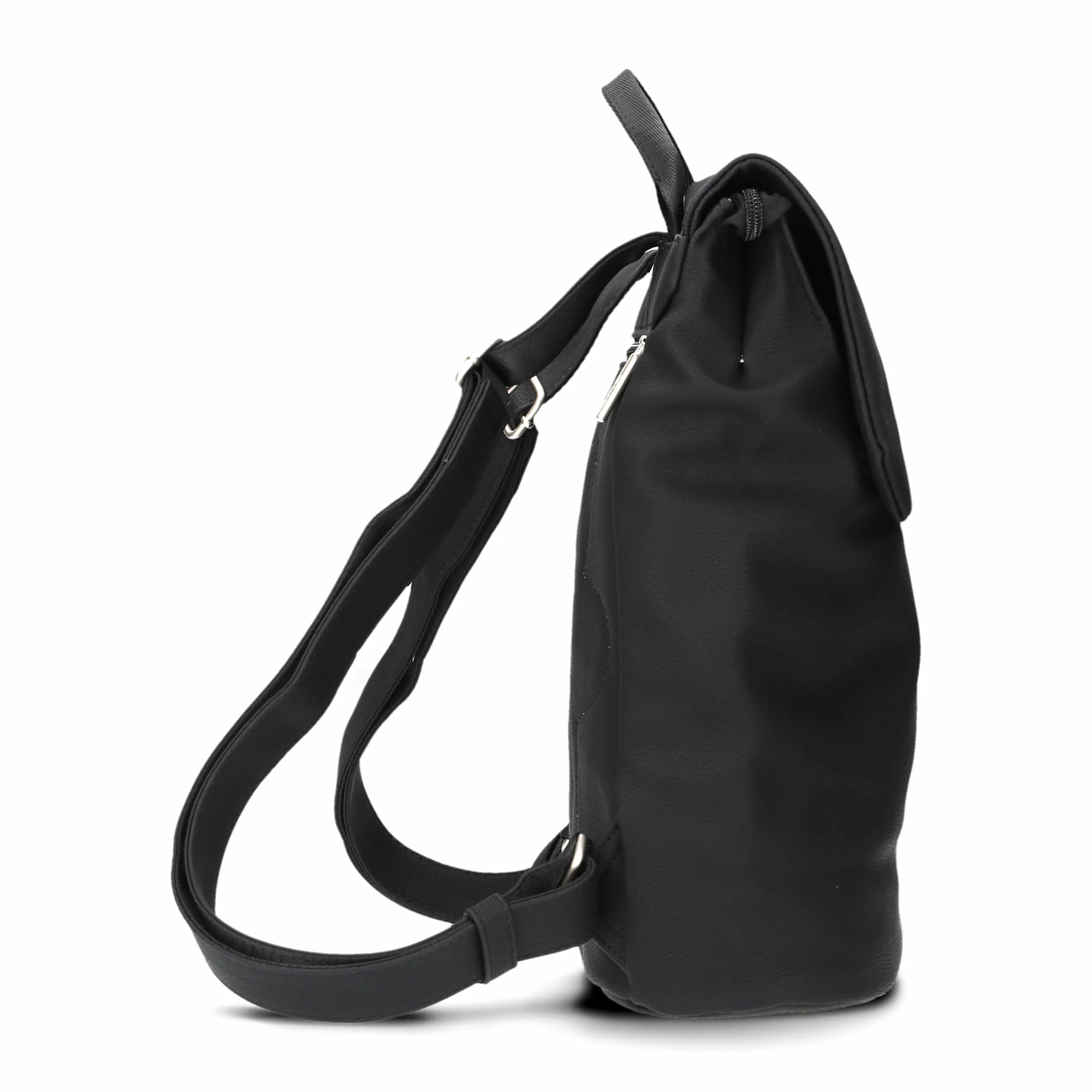 ZWEI Rucksack Schwarz Lederimitat ZWEI Rucksack Schwarz Lederimitat