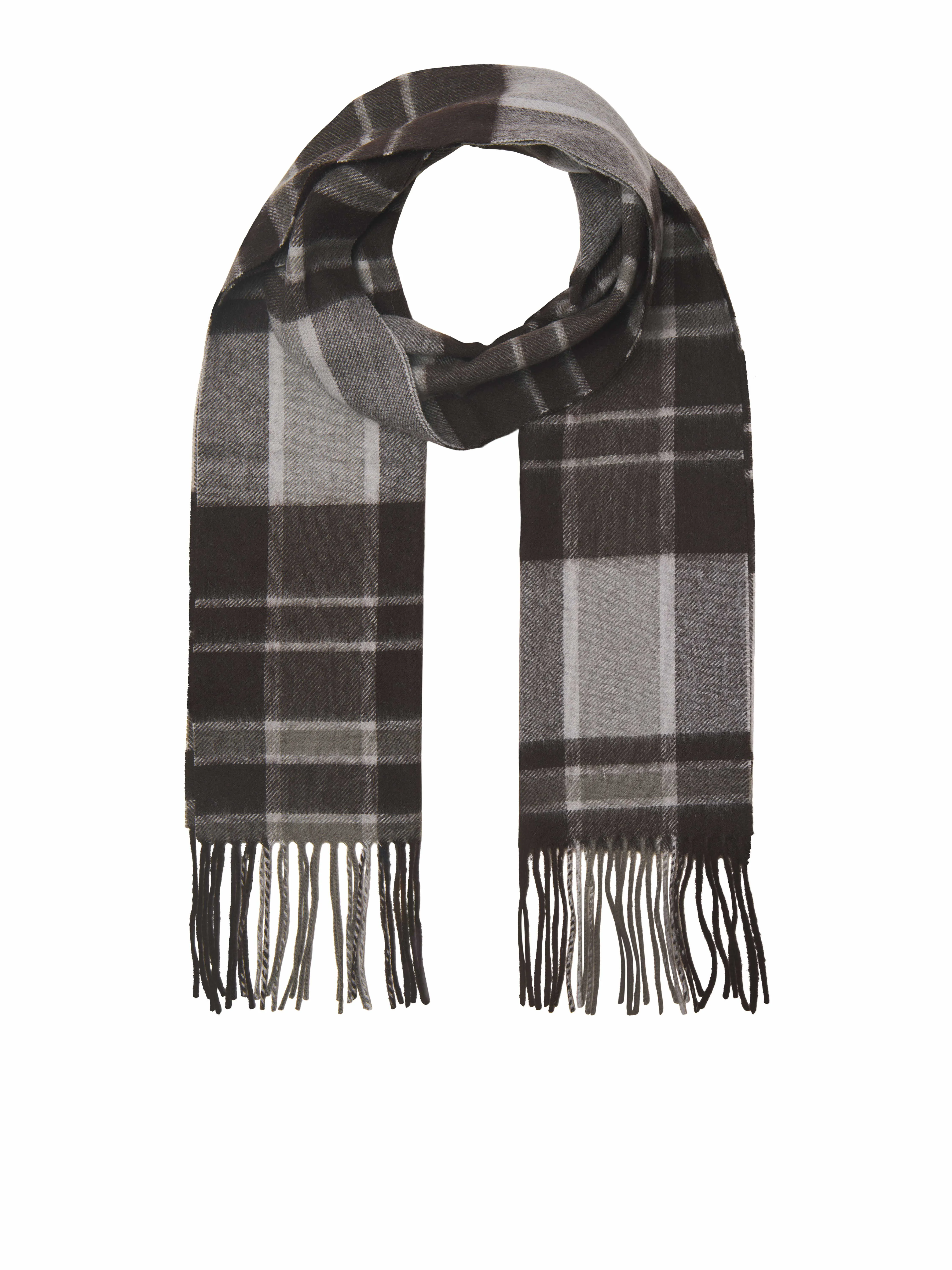 JACK & JONES Fransen Schal Braun Textil JACK & JONES Fransen Schal Braun Textil