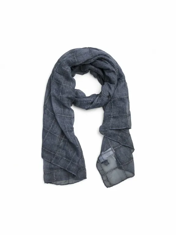 PIECES Schal Schal Jeansblau Textil 