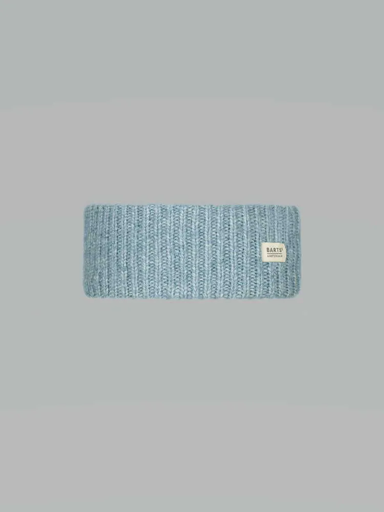 BARTS Rippenstrick Stirnband Blau Textil 