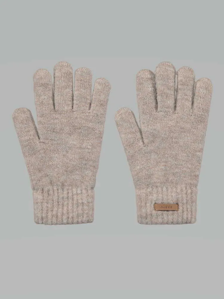 BARTS Finger Strickhandschuh Beige Textil BARTS Finger Strickhandschuh Beige Textil