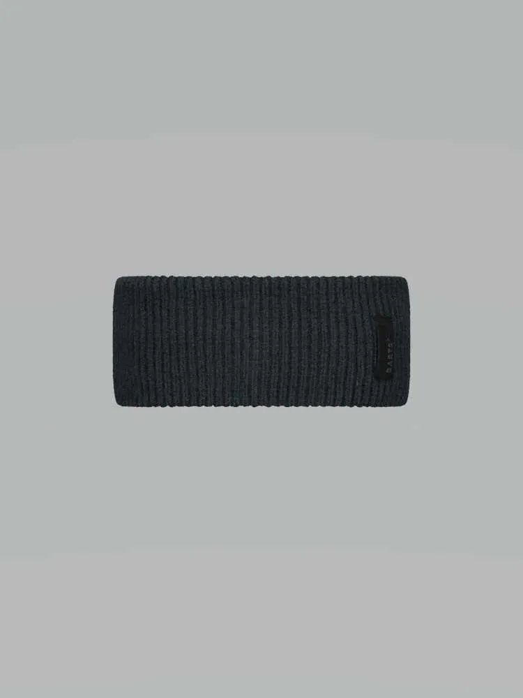 BARTS Rippenstrick Stirnband Grau Textil BARTS Rippenstrick Stirnband Grau Textil