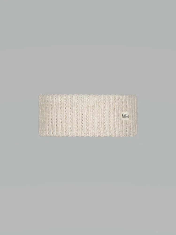 BARTS Rippenstrick Stirnband Offwhite Textil 