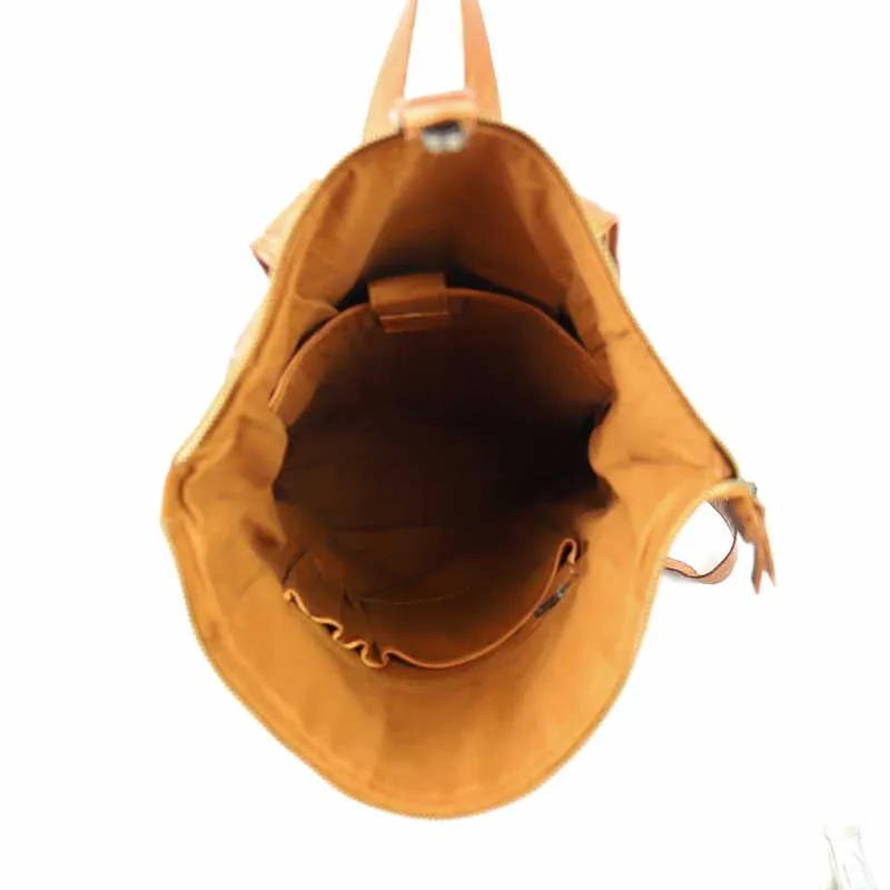 BEAR DESIGN mit Laptopfach Rucksack Cognac Leder BEAR DESIGN mit Laptopfach Rucksack Cognac Leder