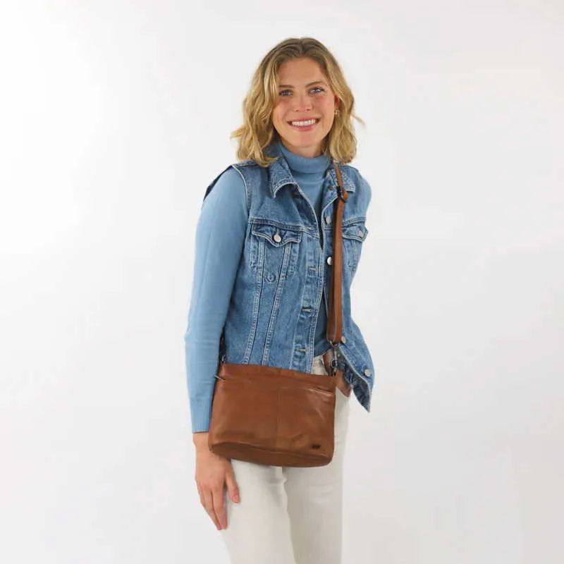 BEAR DESIGN Umhängetasche Bordeau Leder BEAR DESIGN Umhängetasche Bordeau Leder