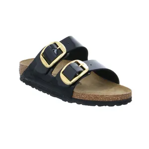 BIRKENSTOCK Bio-Fussbett Schwarz Lederimitat 