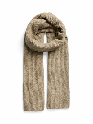 PIECES 50x180cm, feiner Rippenstrick Schal Beige Textil PIECES 50x180cm, feiner Rippenstrick Schal Beige Textil