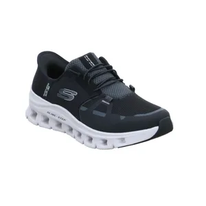 SKECHERS Halbschuhe Sneaker Stoff Schwarz Synthetik 