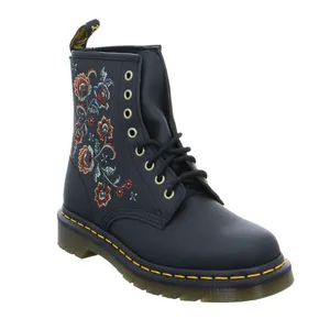 DR. MARTENS Boot Schwarz Lederimitat 