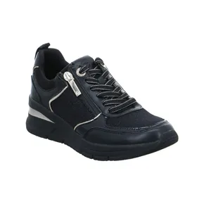 TAMARIS Sneaker Schwarz Textil 
