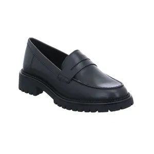TAMARIS Slipper Schwarz Leder TAMARIS Slipper Schwarz Leder