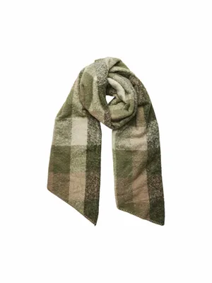 PIECES Schal Grün Textil 