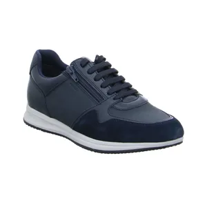 GEOX Binder Halbschuhe Sneaker Blau Leder GEOX Binder Halbschuhe Sneaker Blau Leder