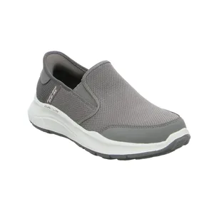 SKECHERS Halbschuh-Schlüpfer Taupe Synthetik 