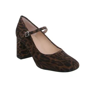 UNISA Keilpumps Leopard Leder  mit Lederfutter 