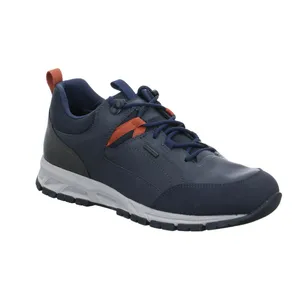 GEOX Halbschuhe Sneaker Blau Leder 