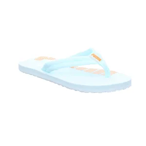 PUMA Badeschuhe unisex Hellblau Lederimitat PUMA Badeschuhe unisex Hellblau Lederimitat